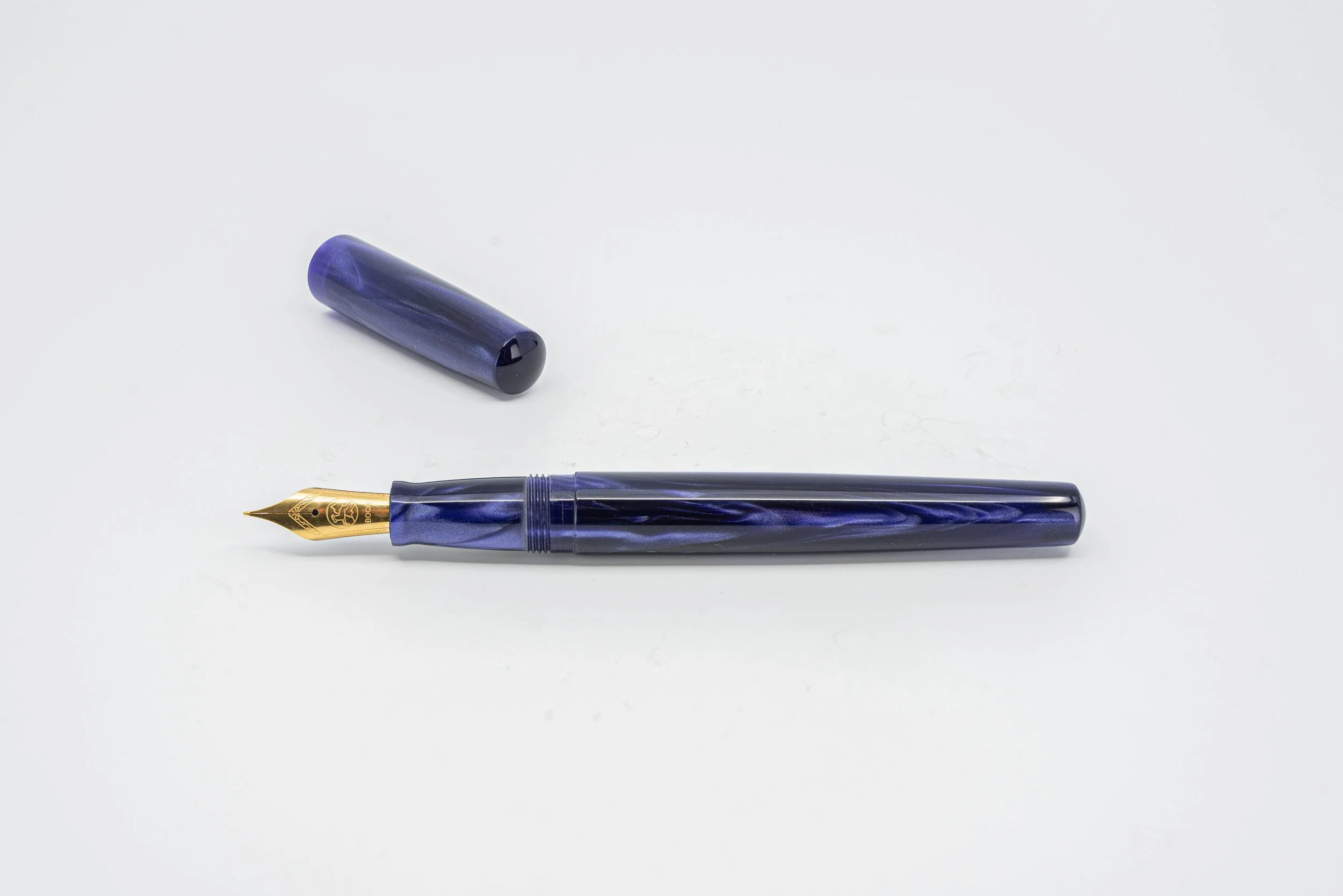Clyde pen company Omni slim wicked purple fountain pen.jpg