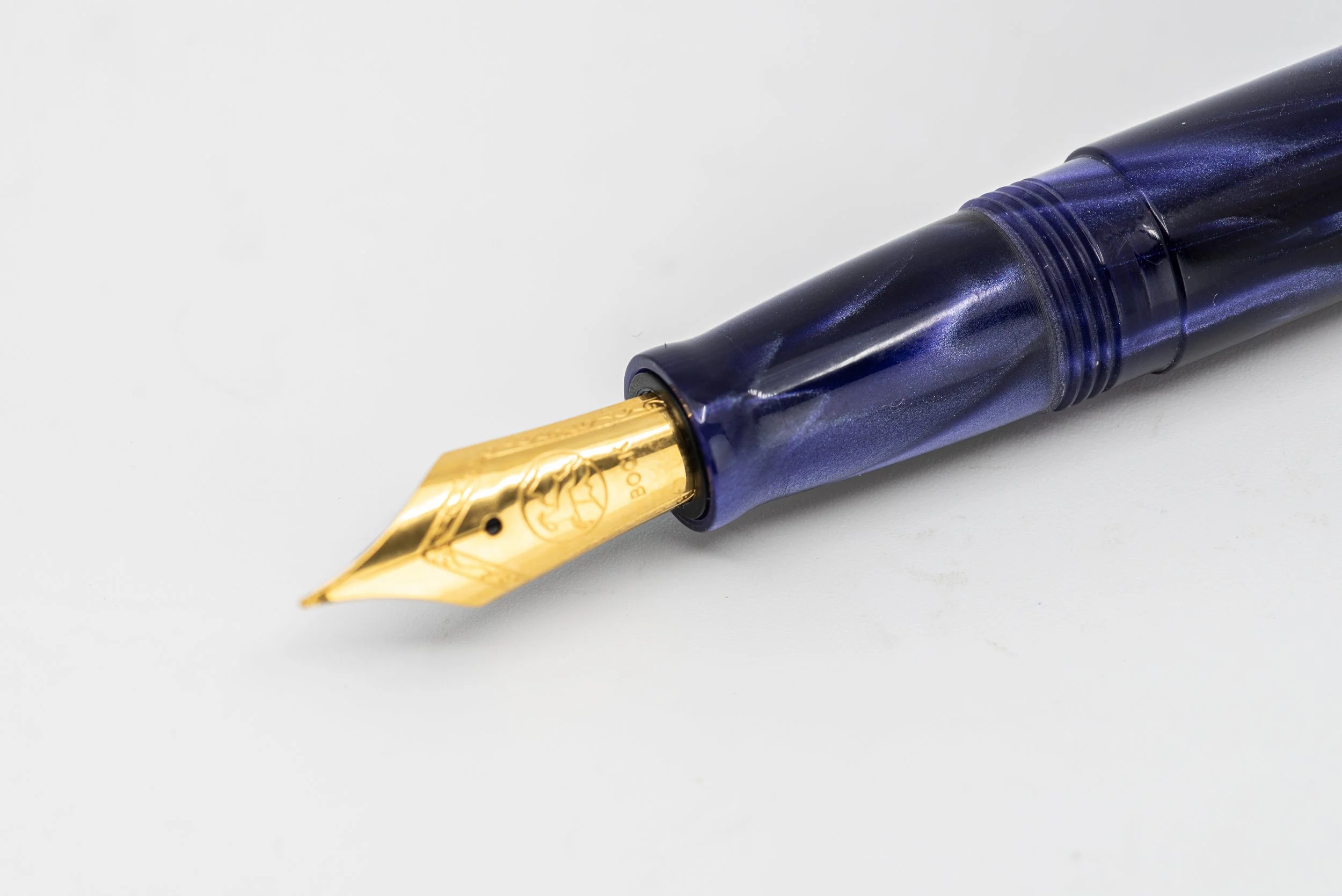 Clyde pen company Omni slim wicked purple fountain pen 3jpg.jpg