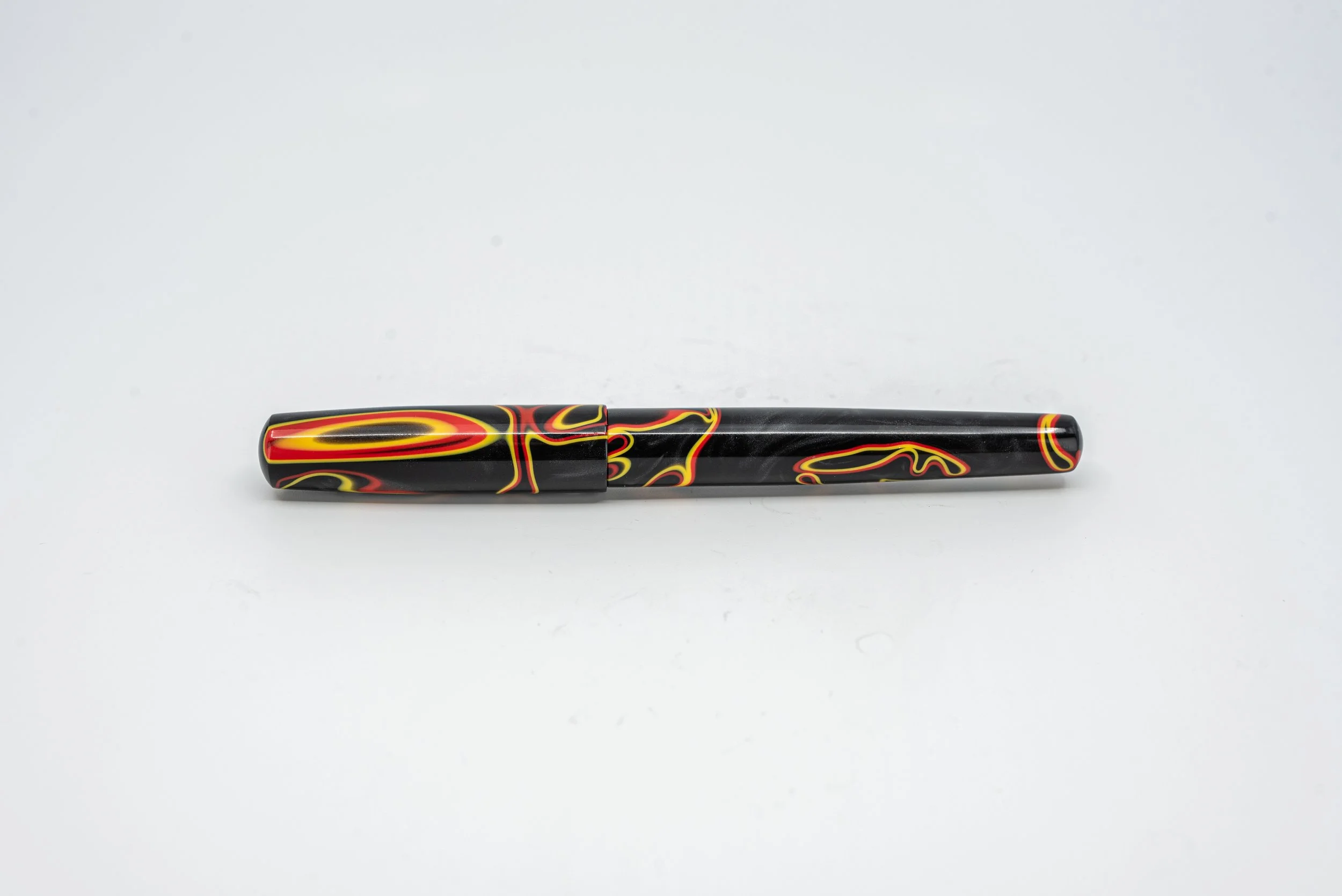 Clyde pen company Omni slim Firecracker fountain pen .jpg