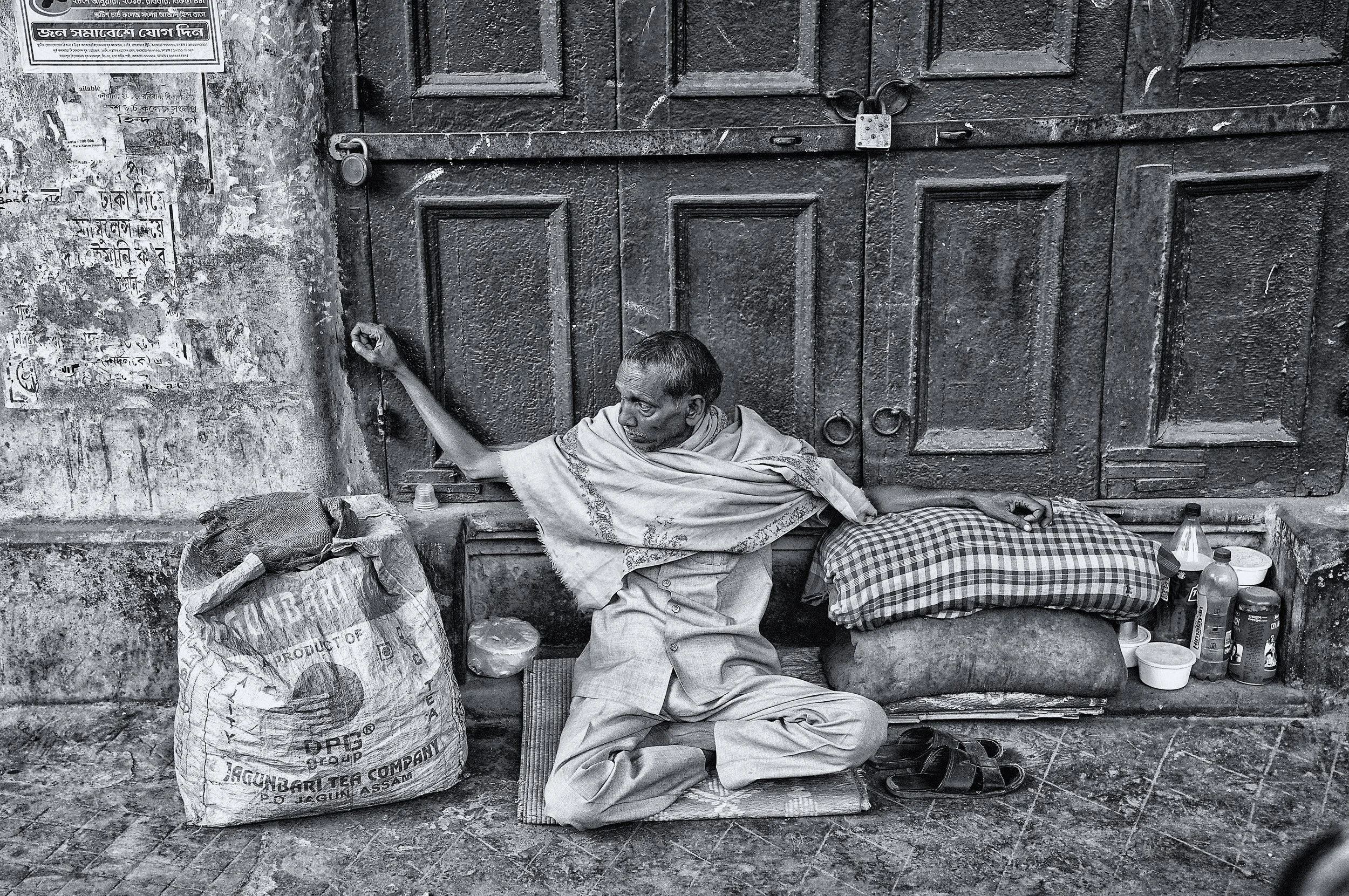 Man with Bags