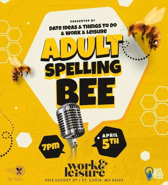 Adult Spelling Bee Presented by Date Ideas &amp; Things To Do