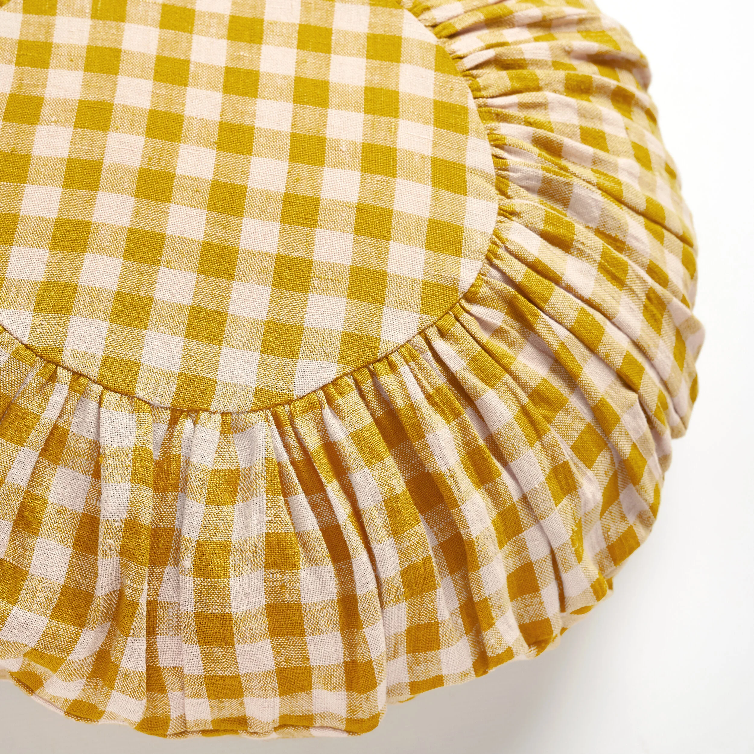 gingham cushion