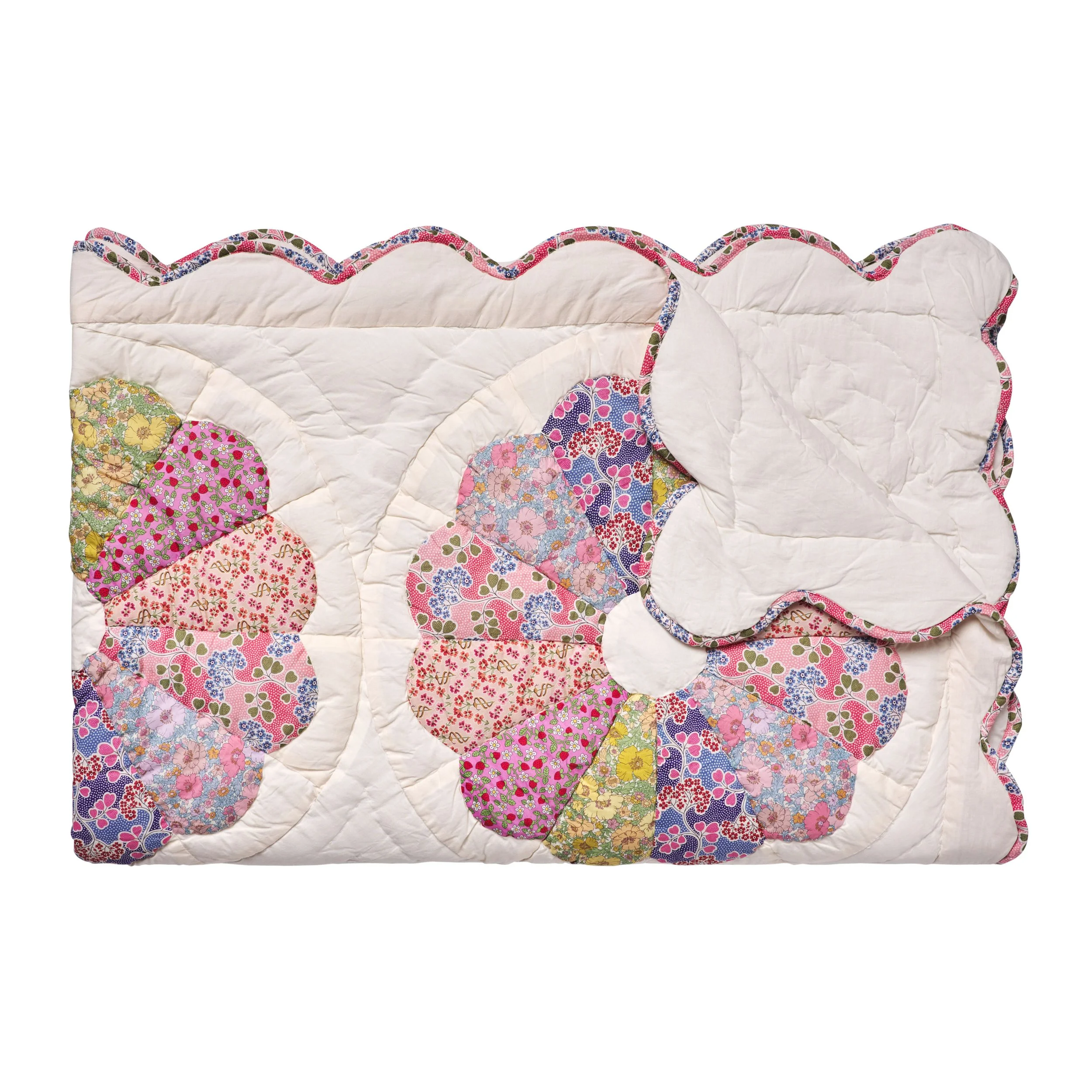 MADE TO ORDER SweetPea 'made with Liberty fabrics' quilt