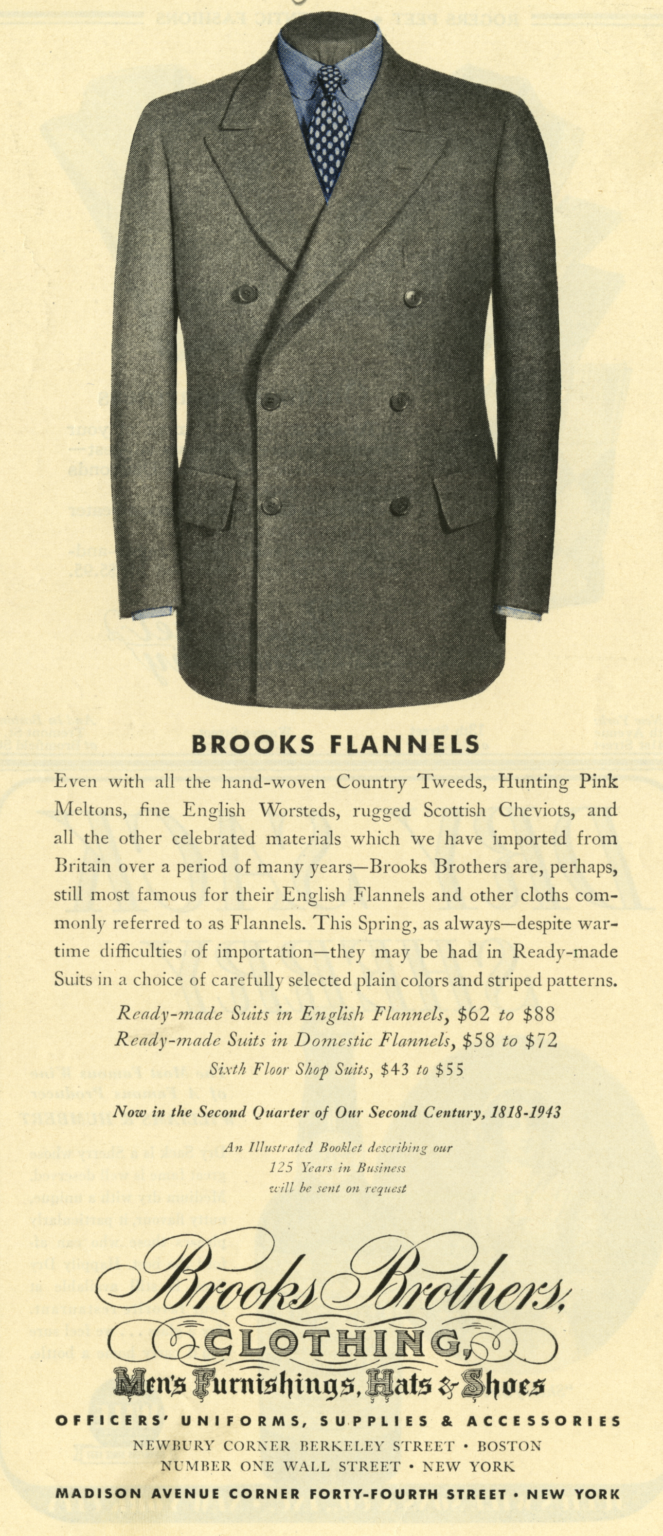 brooks brothers officer's coat