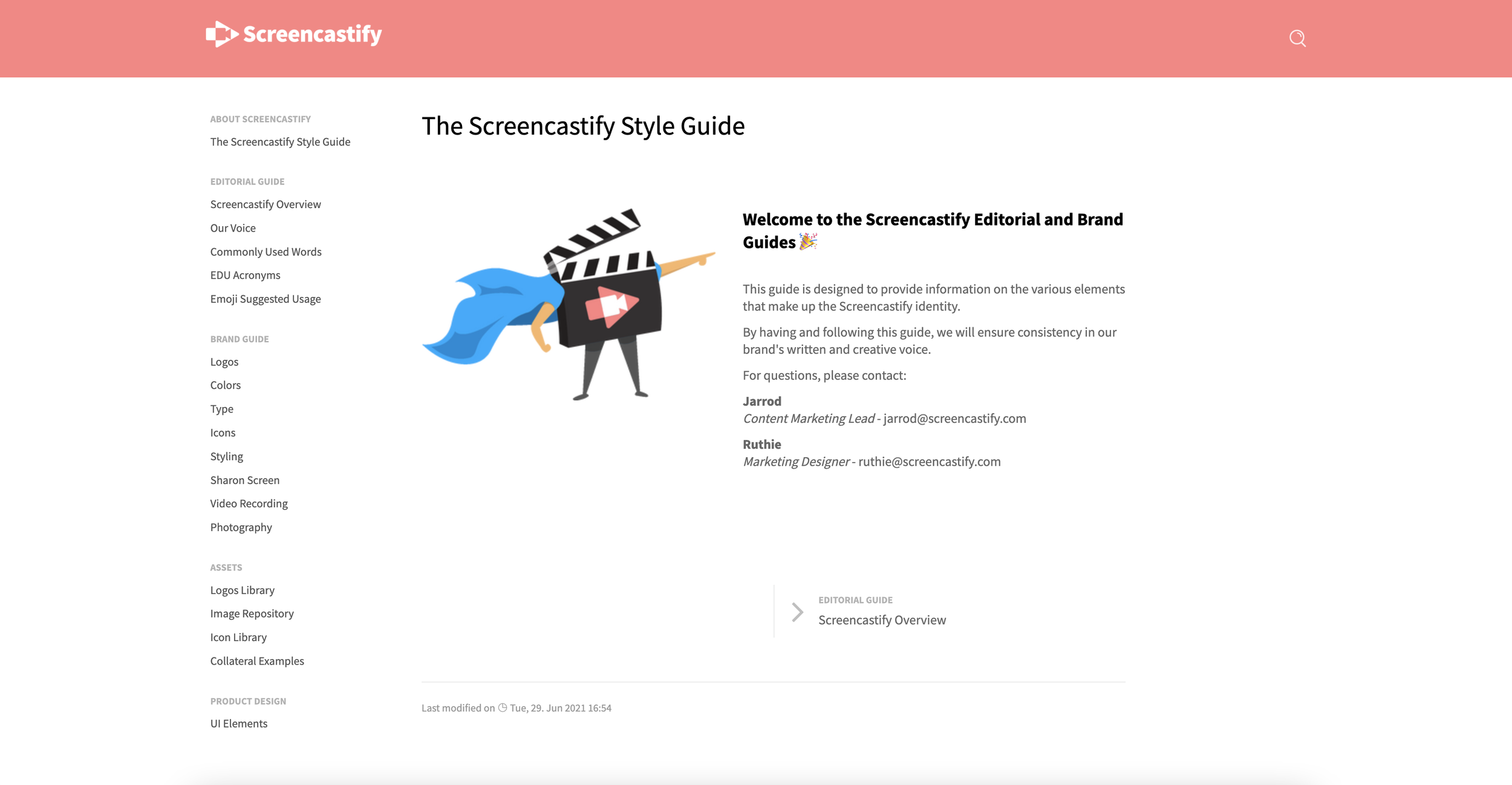Screencastify Style Guide