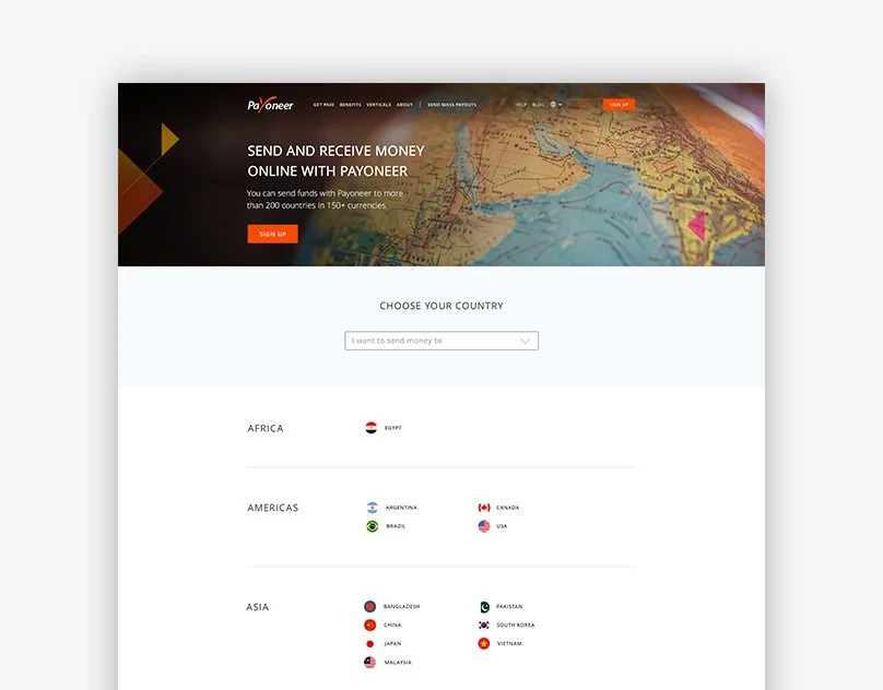 Landing Page Design