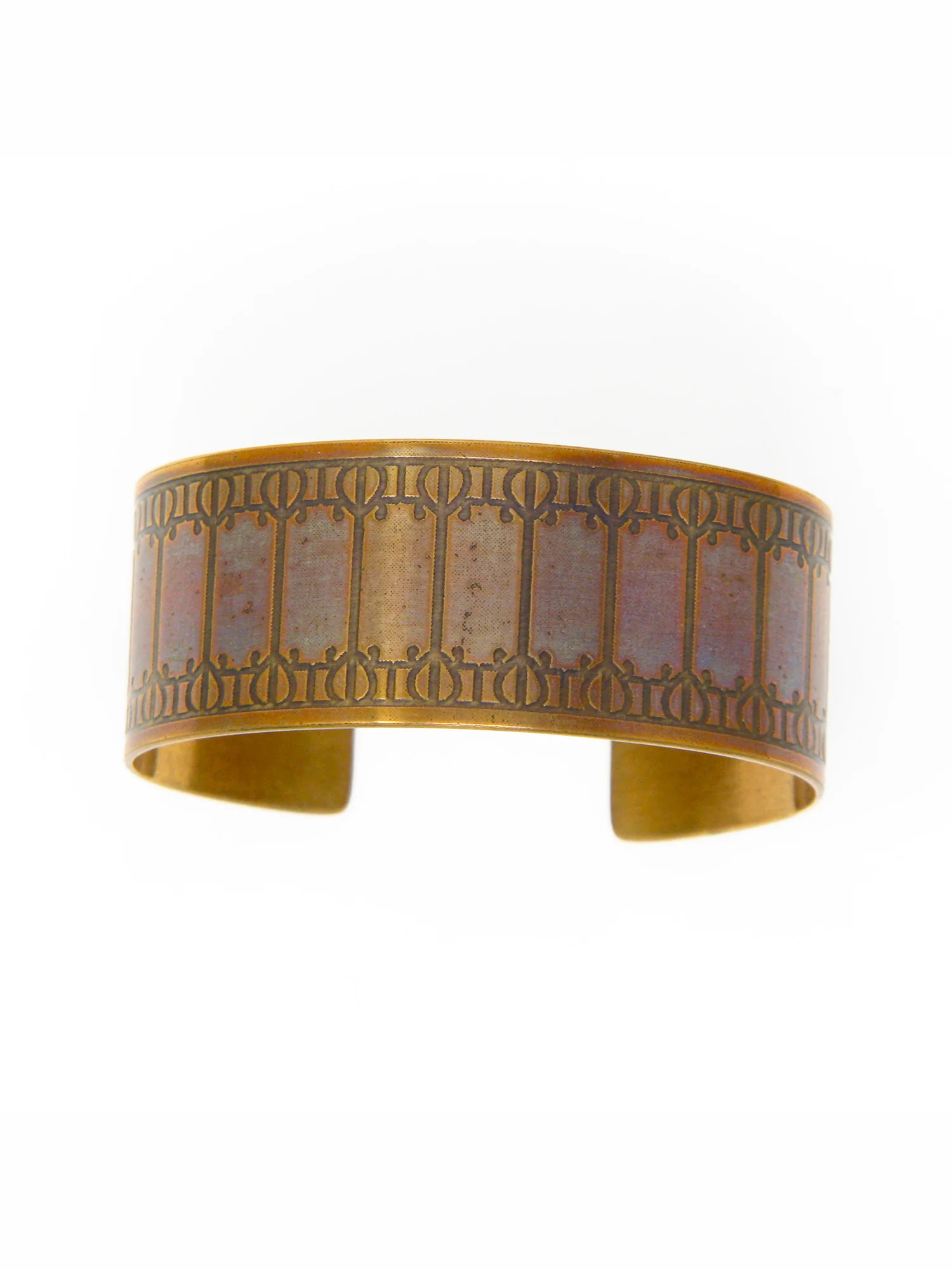 Lace Balcony Bronze Cuff