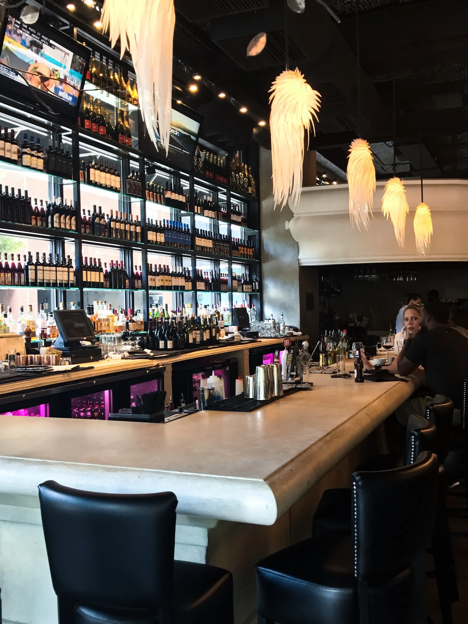 The bar in Charlotte location just as gorgeous as Atlanta's