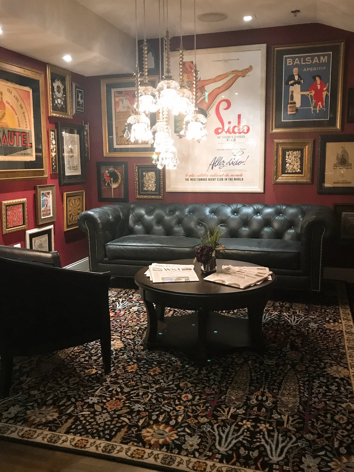 Perfect place to sit with a glass or wine or cup of coffee.