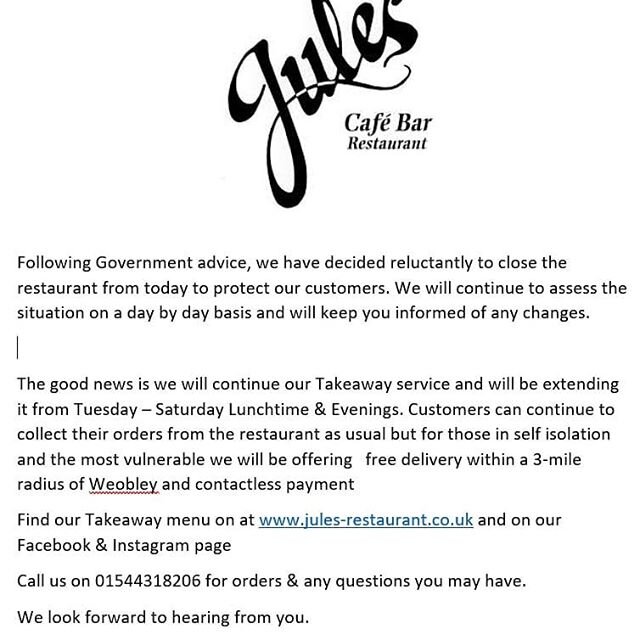 Www.jules-restaurant.co.uk