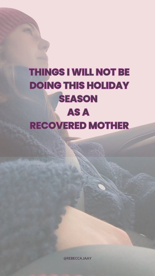 You don't recover so that you can try to white-knuckle through the situations and events that were a trigger for ED.
You recover and learn about your triggers, so that you can intentionally create a life that SUPPORTS your wellness.
The holidays us