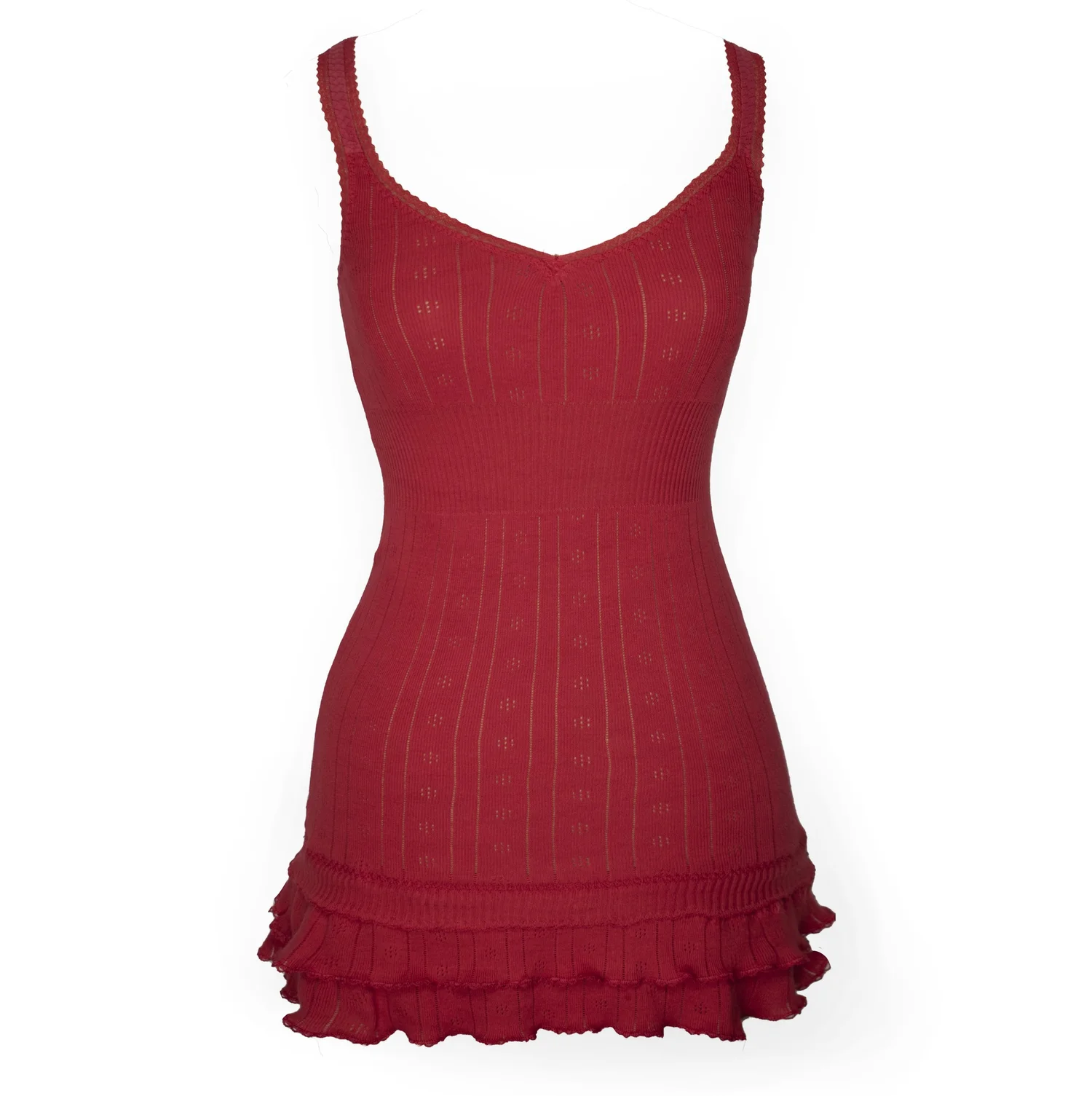 V-neck Frilly Cha Cha Dress  Pretties