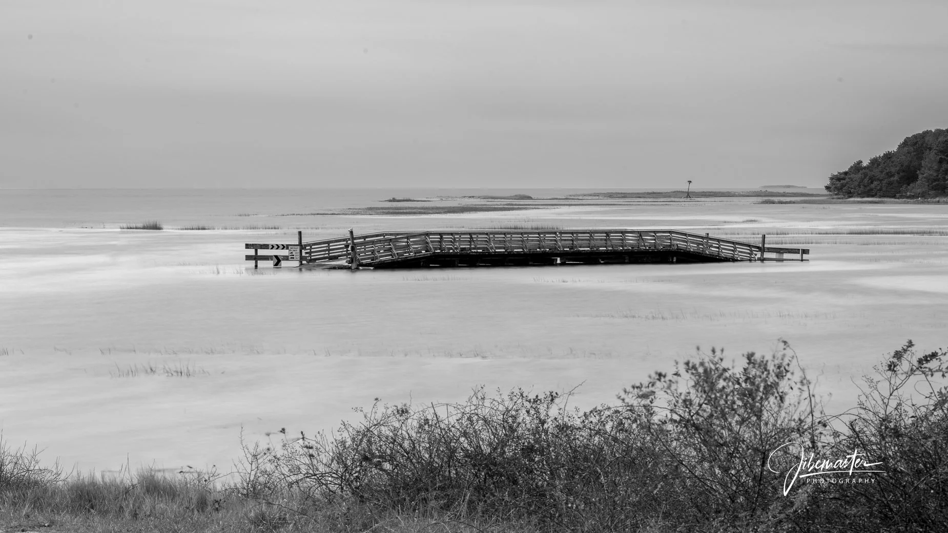 Lieutenant Island Bridge - High Tide