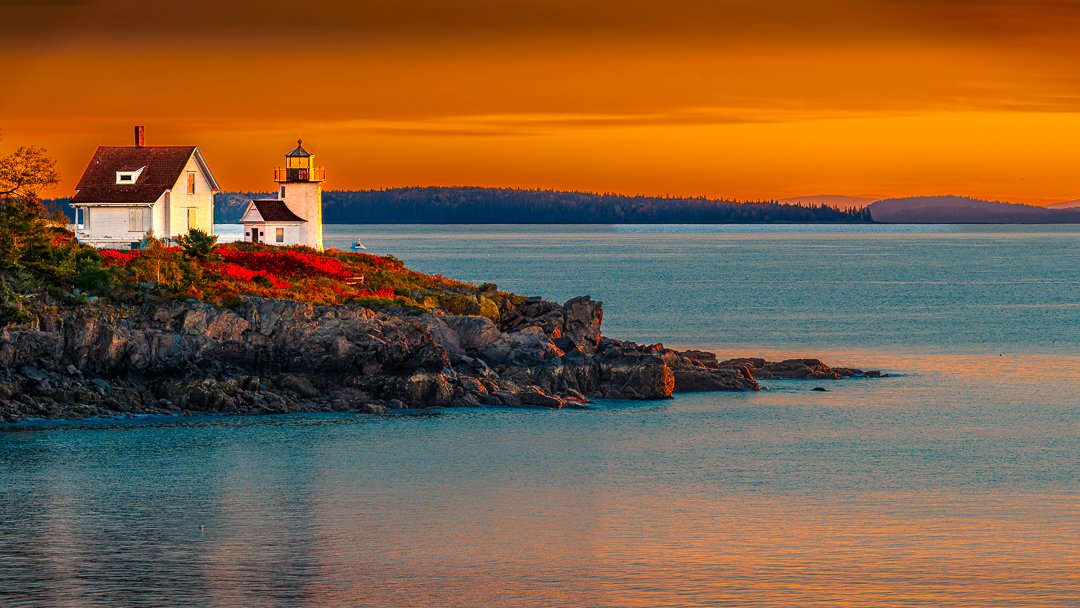 Curtis Island Light - Camden Maine