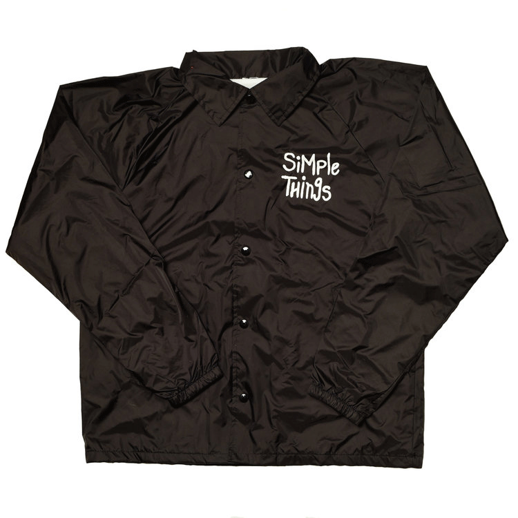 Simple Things Logo Coach Jacket