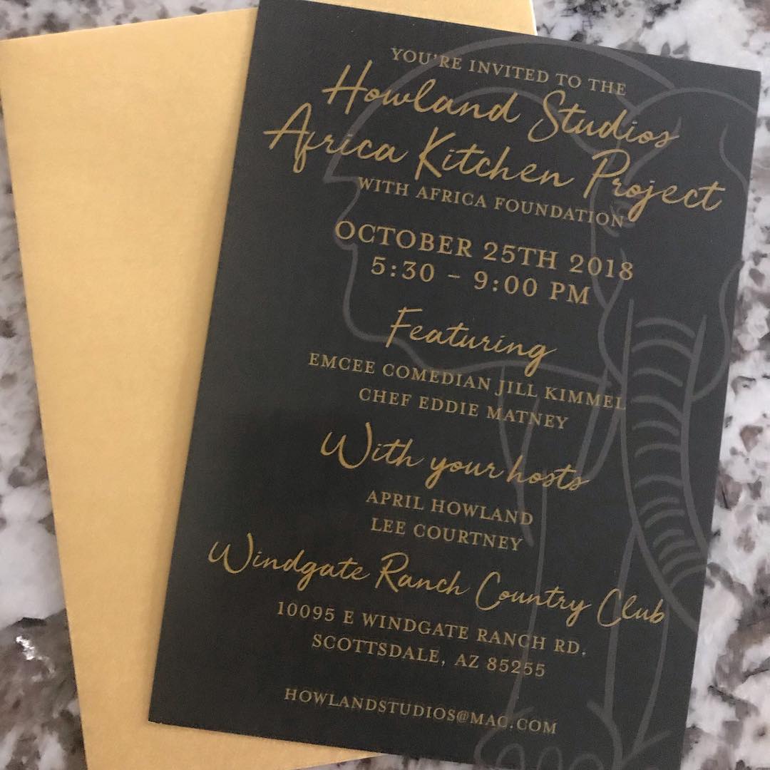 A Fundraising Gala for More Africa Kitchens