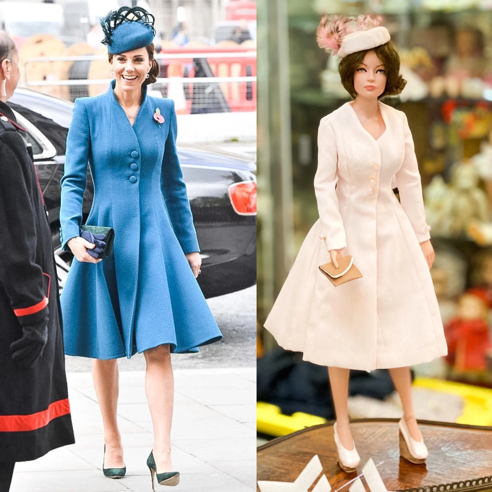 Grace's in Kate Middleton's Pink Summer Dress from VDC III Uniquely Yours Porcelain Dolls Grace's in Kate Middleton's Pink Summer Dress from VDC III Uniquely Yours Porcelain Dolls