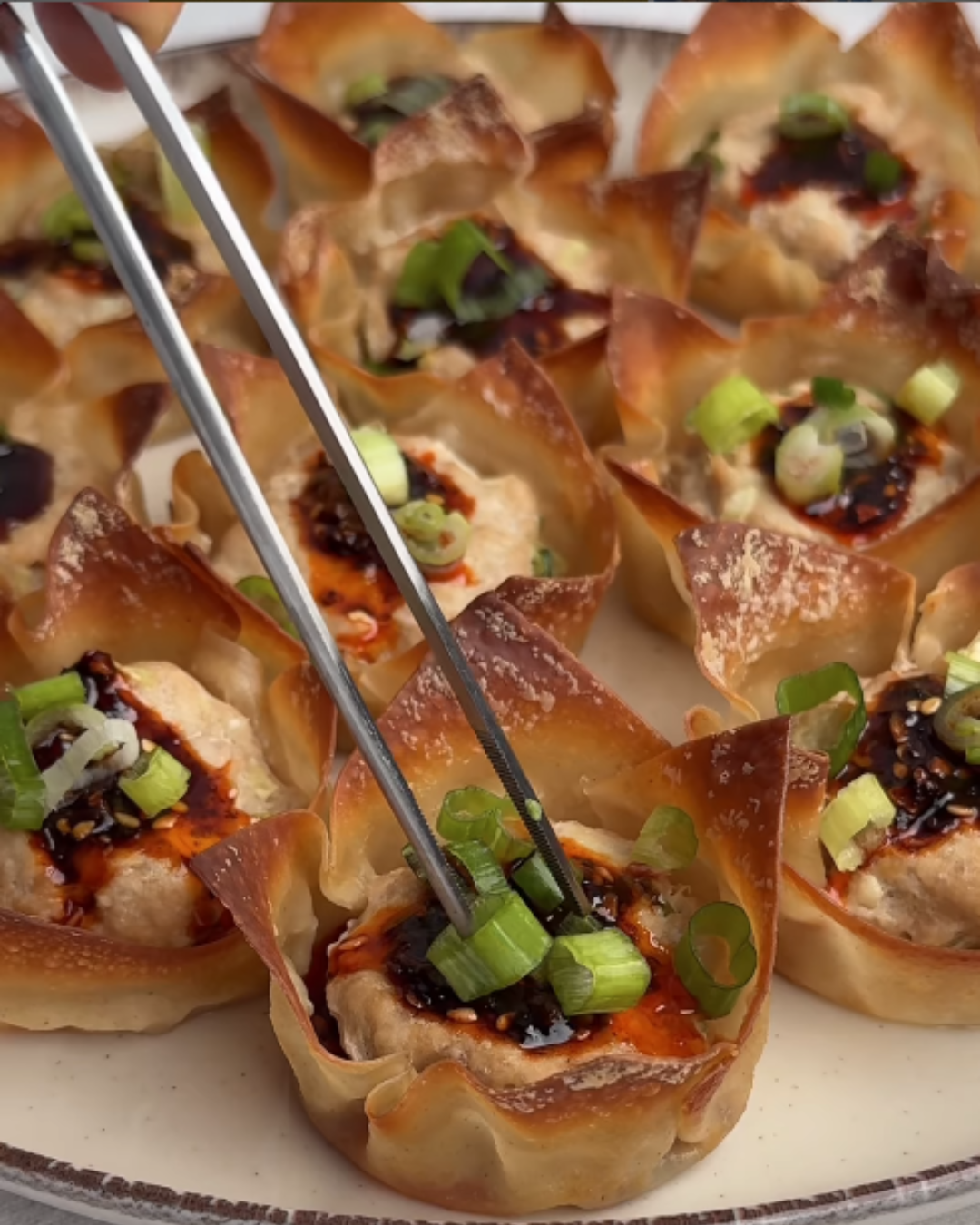 Chicken Dumpling Cups