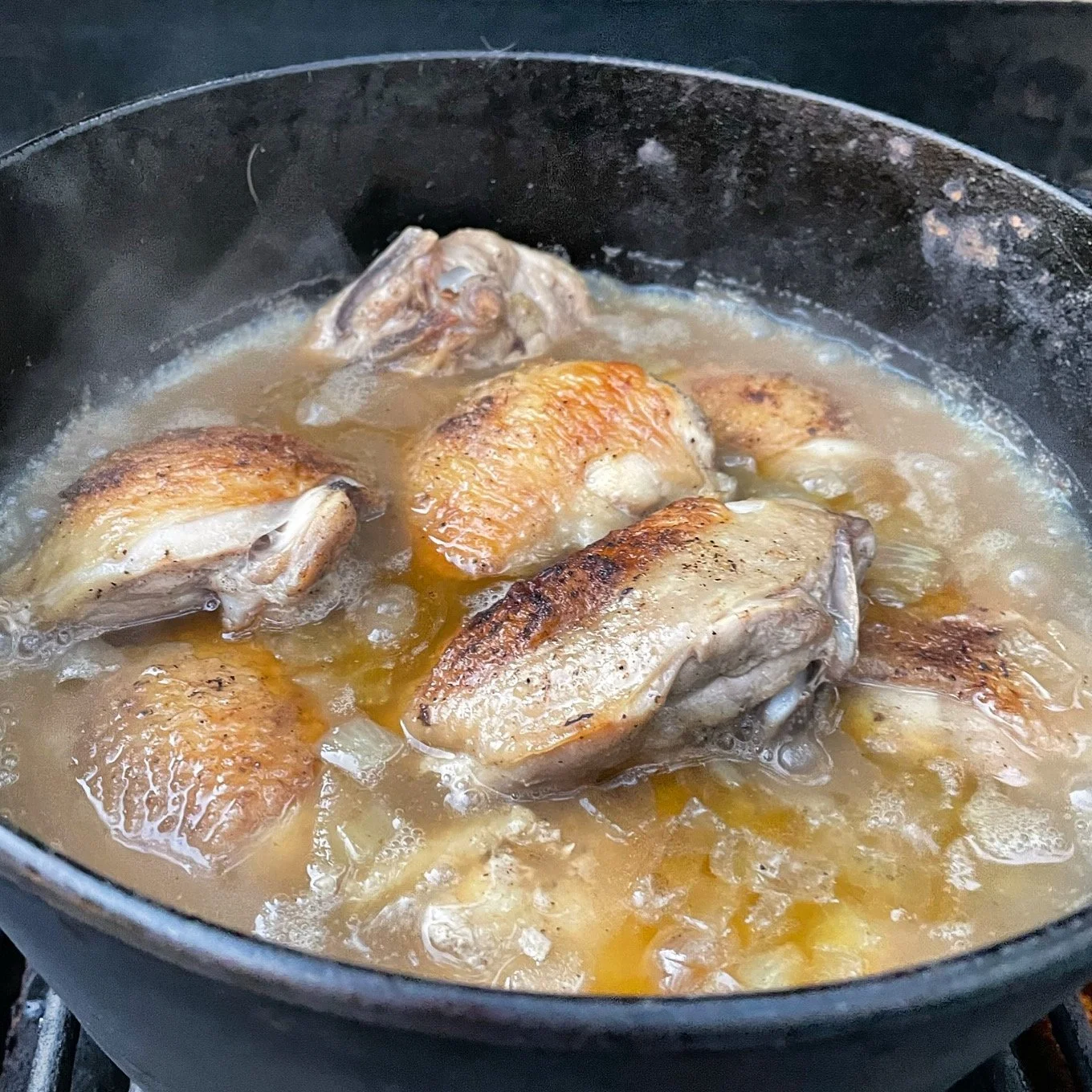 A Lotta Garlic Chicken