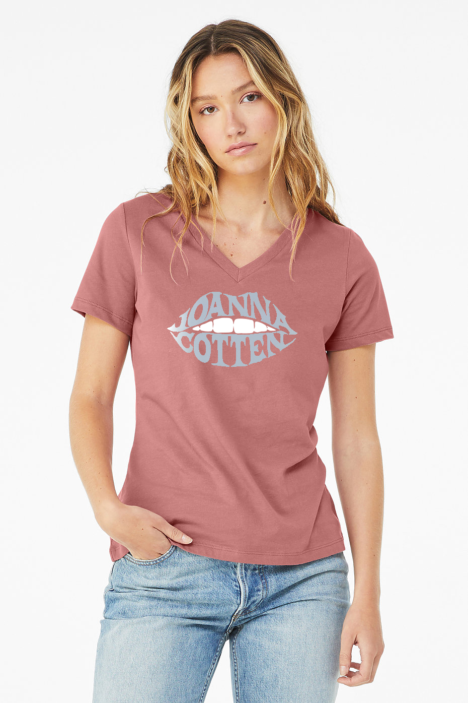 The Ladies Silver Rocker Lips