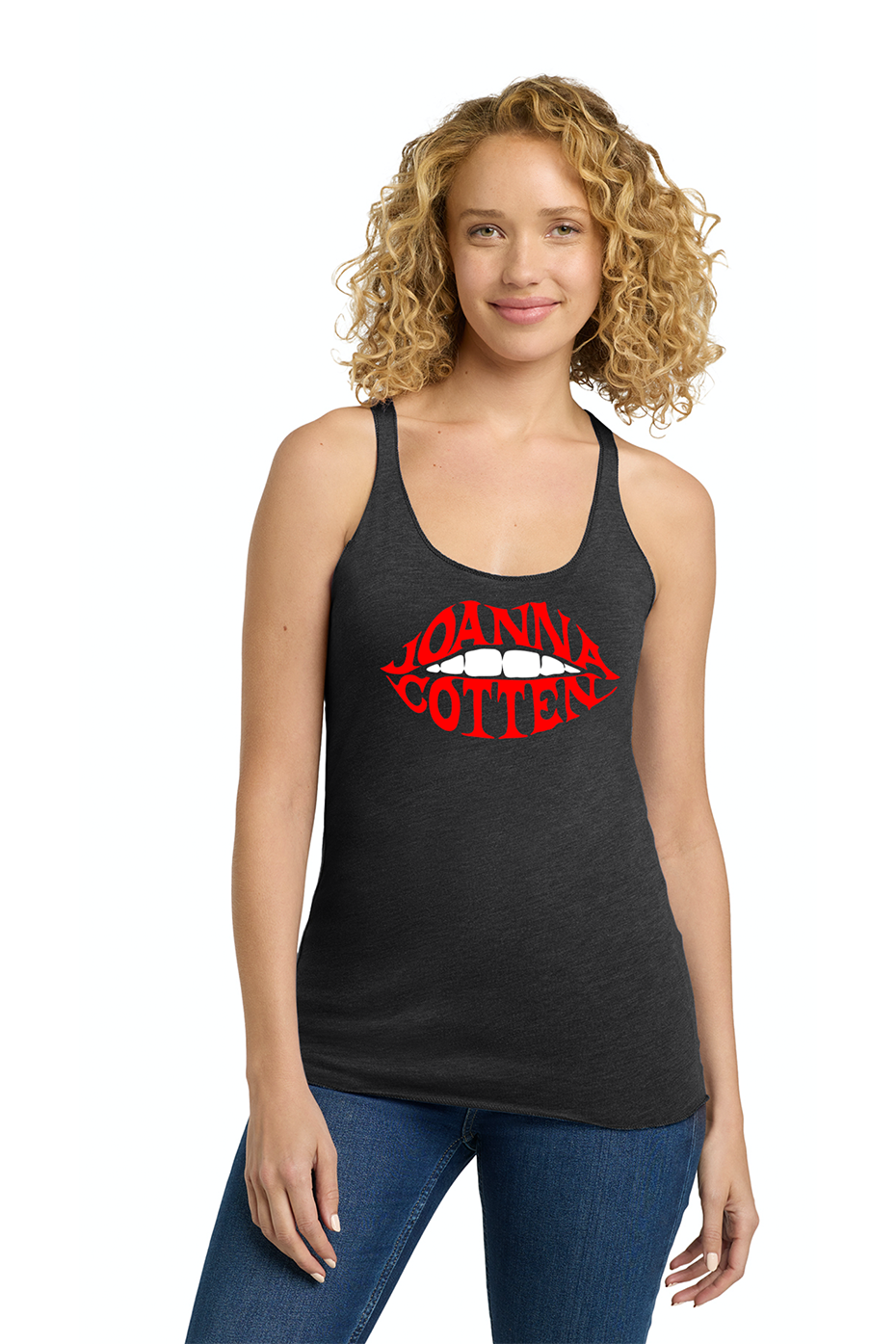 The Rocker Lips Racerback Tank