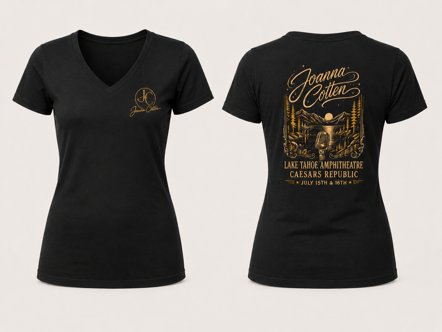 Special Event Entrance with Ladies Cut T-shirt