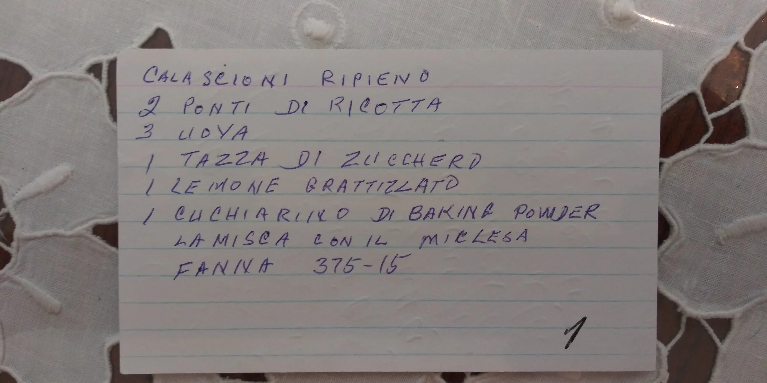 Calascioni Ripieno