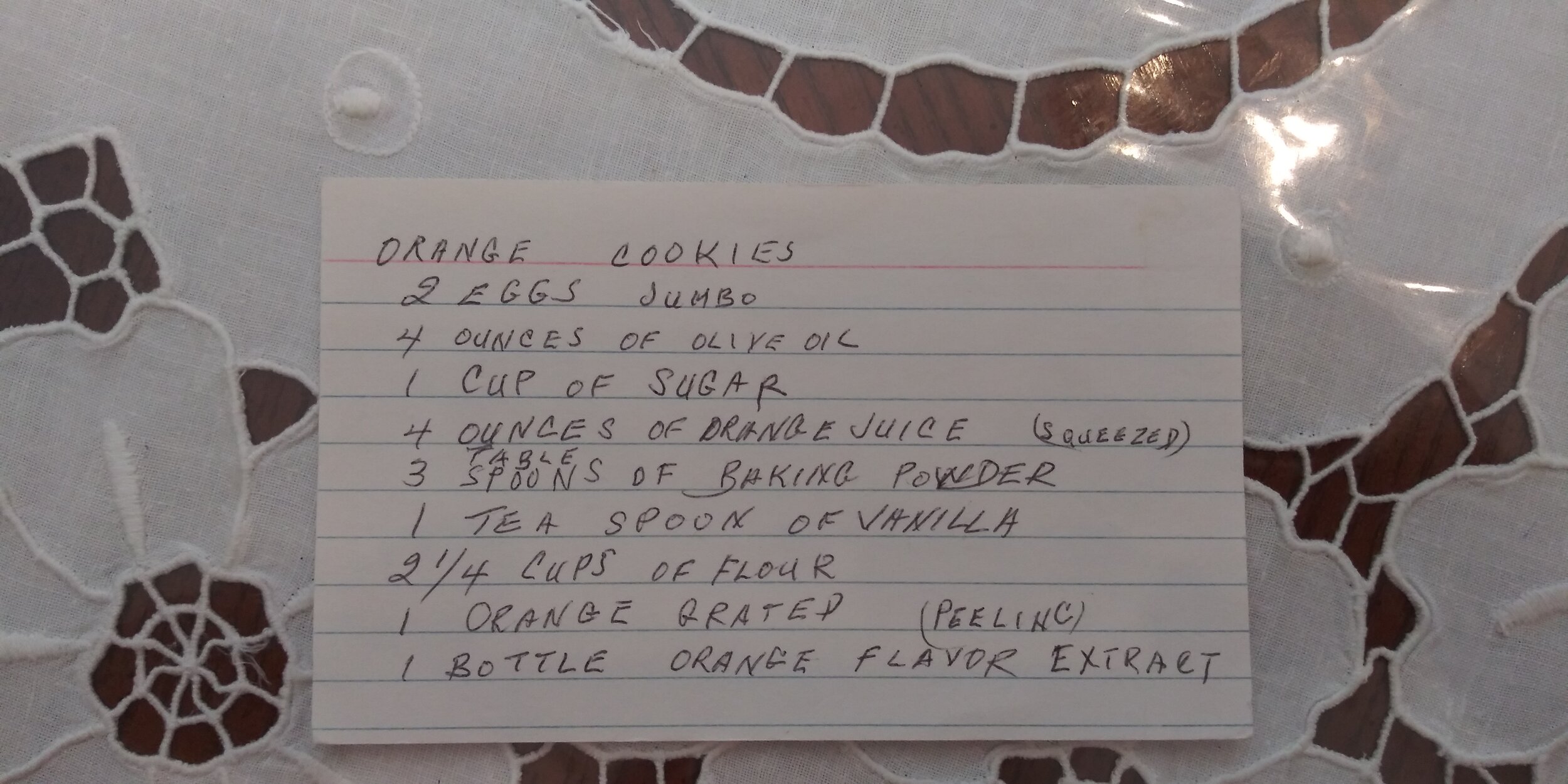 Orange Cookies