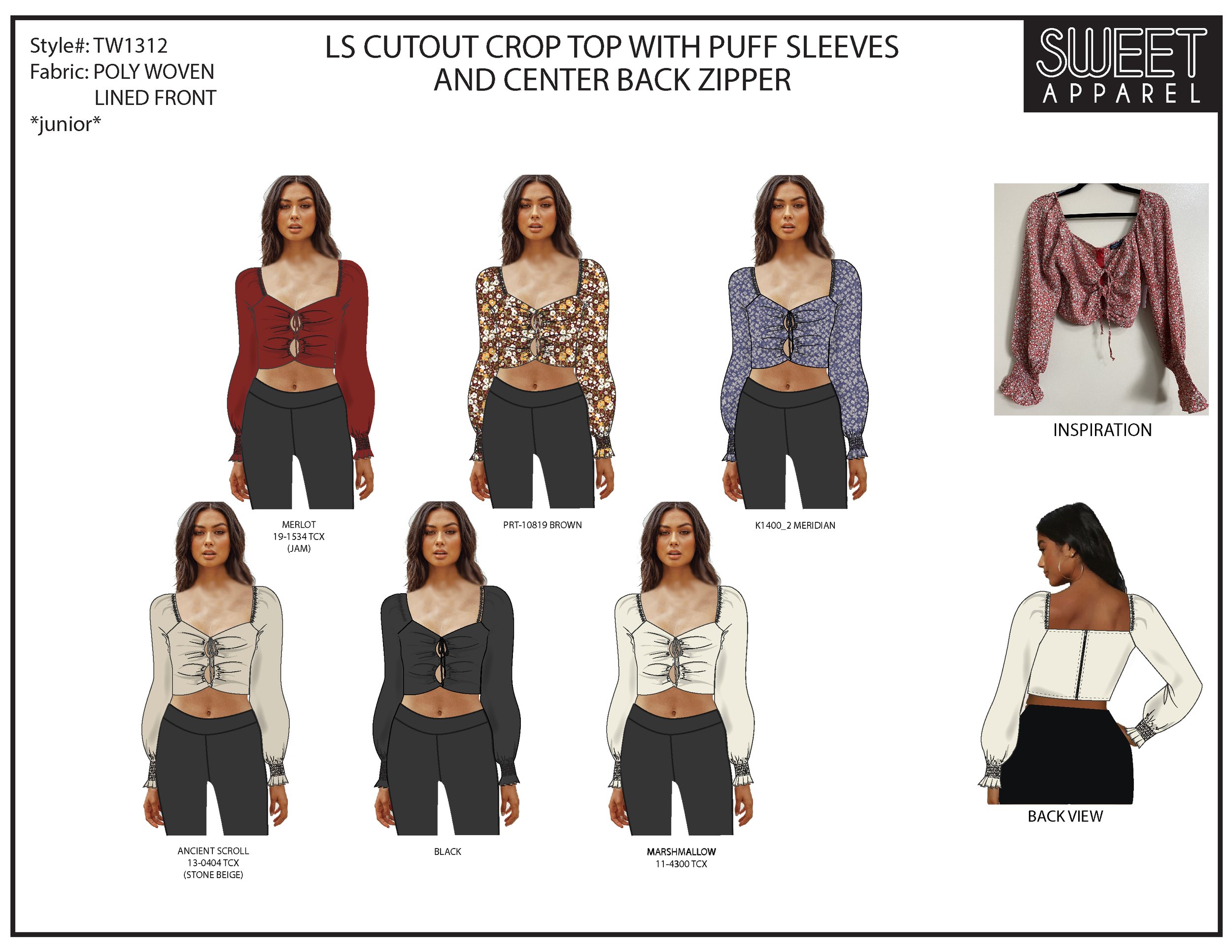 TW1312 - LS CUTOUT CROP TOP WITH PUFF SLEEVES AND CENTER BACK ZIPPER-01.jpg