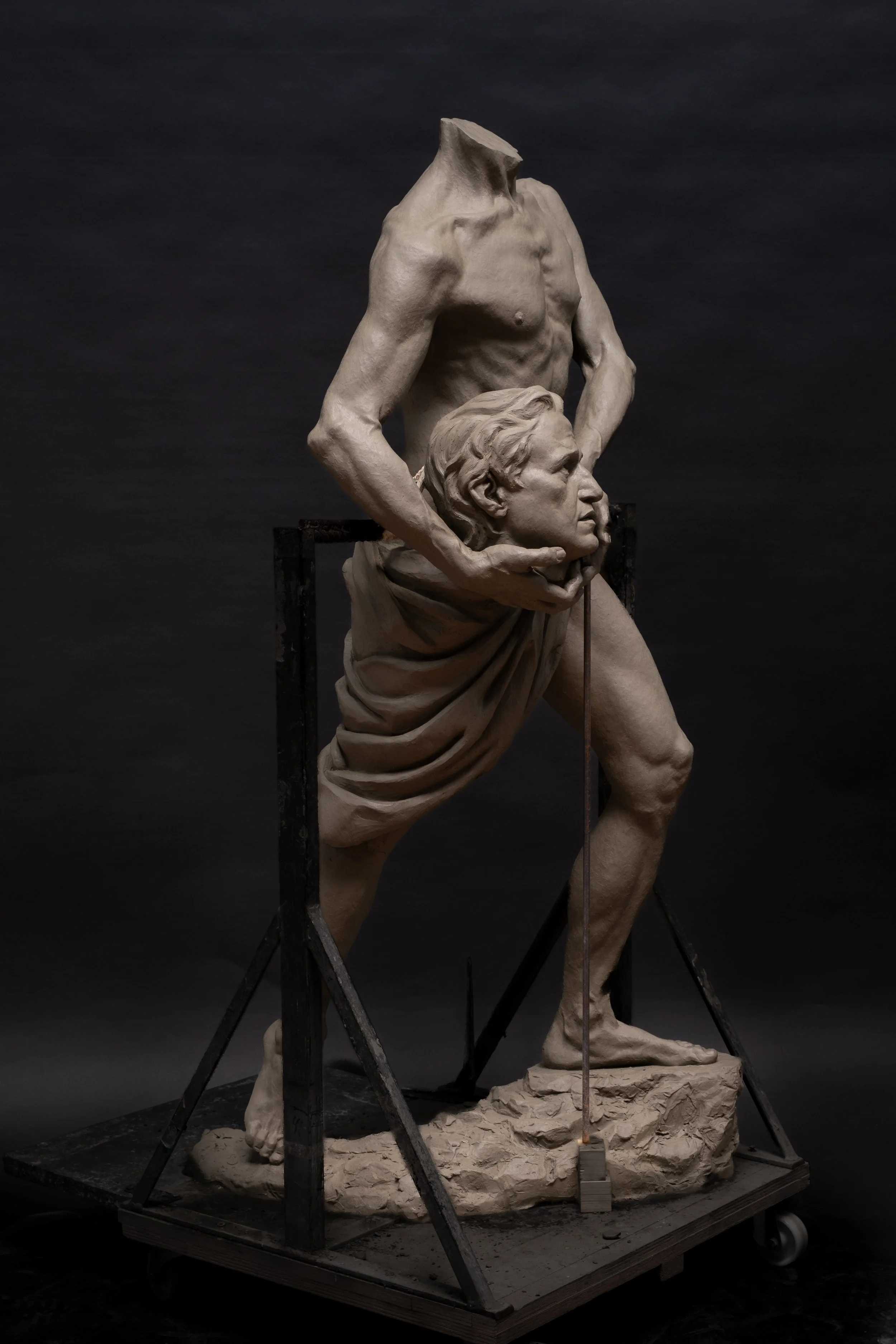 Gabriel Akre, Graduate in Residence, Fourth Year, Life-size sculpture, San Miniato verso il Monte 3.jpg