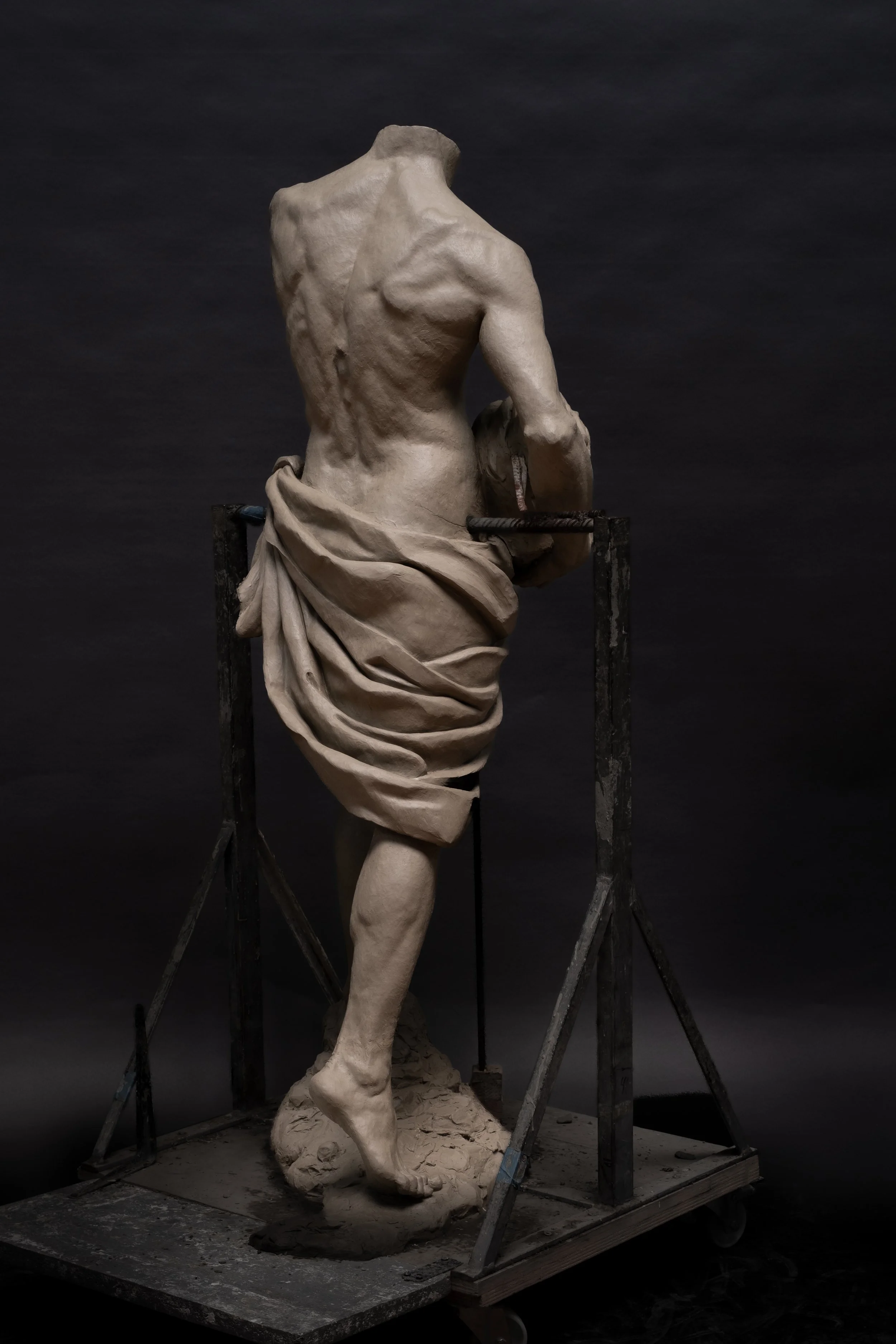 Gabriel Akre, Graduate in Residence, Fourth Year, Life-size sculpture, San Miniato verso il Monte 6.jpg