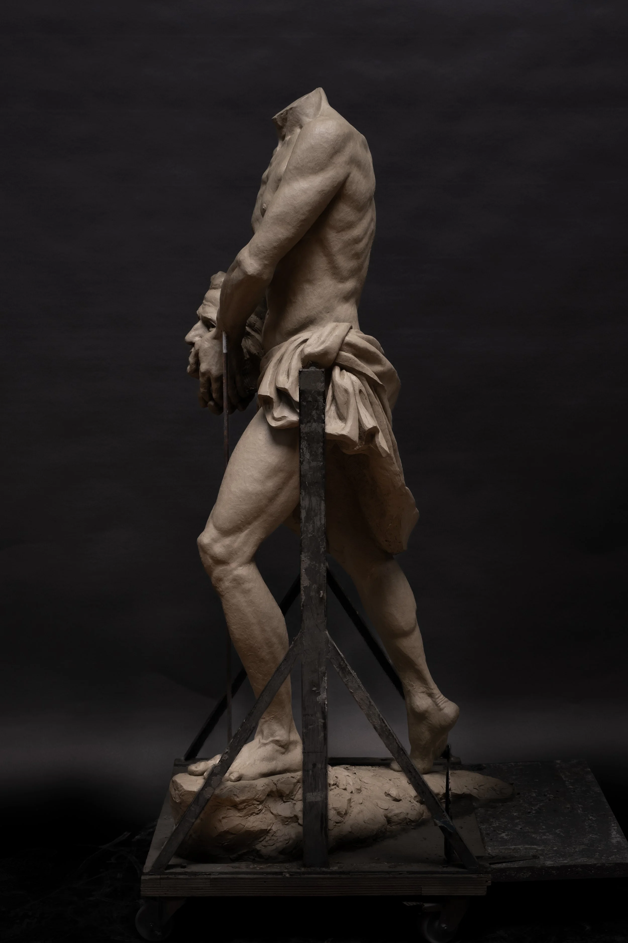 Gabriel Akre, Graduate in Residence, Fourth Year, Life-size sculpture, San Miniato verso il Monte 9.jpg