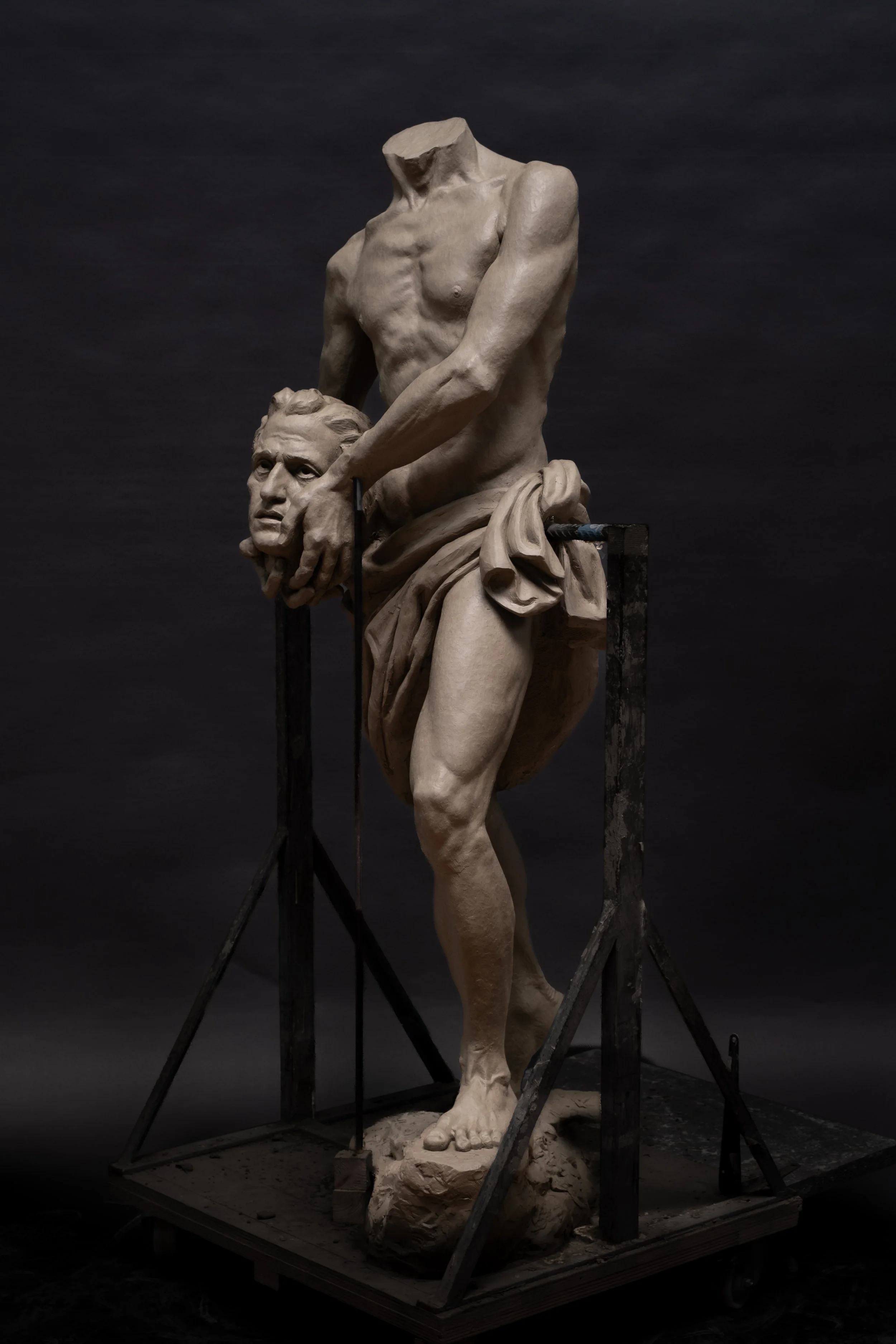 Gabriel Akre, Graduate in Residence, Fourth Year, Life-size sculpture, San Miniato verso il Monte 10.jpg