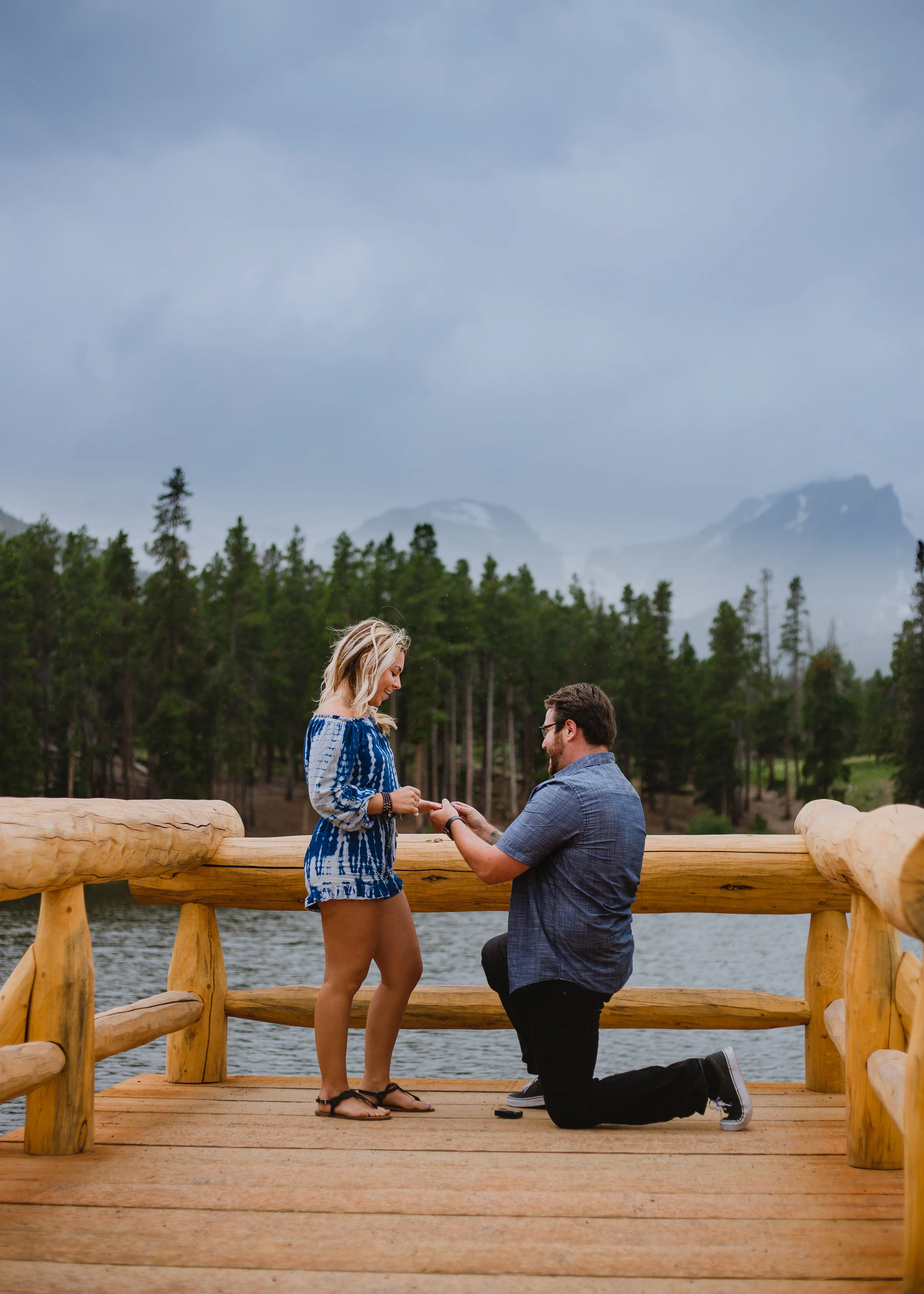 Proposal at Rocky Mountain National Park