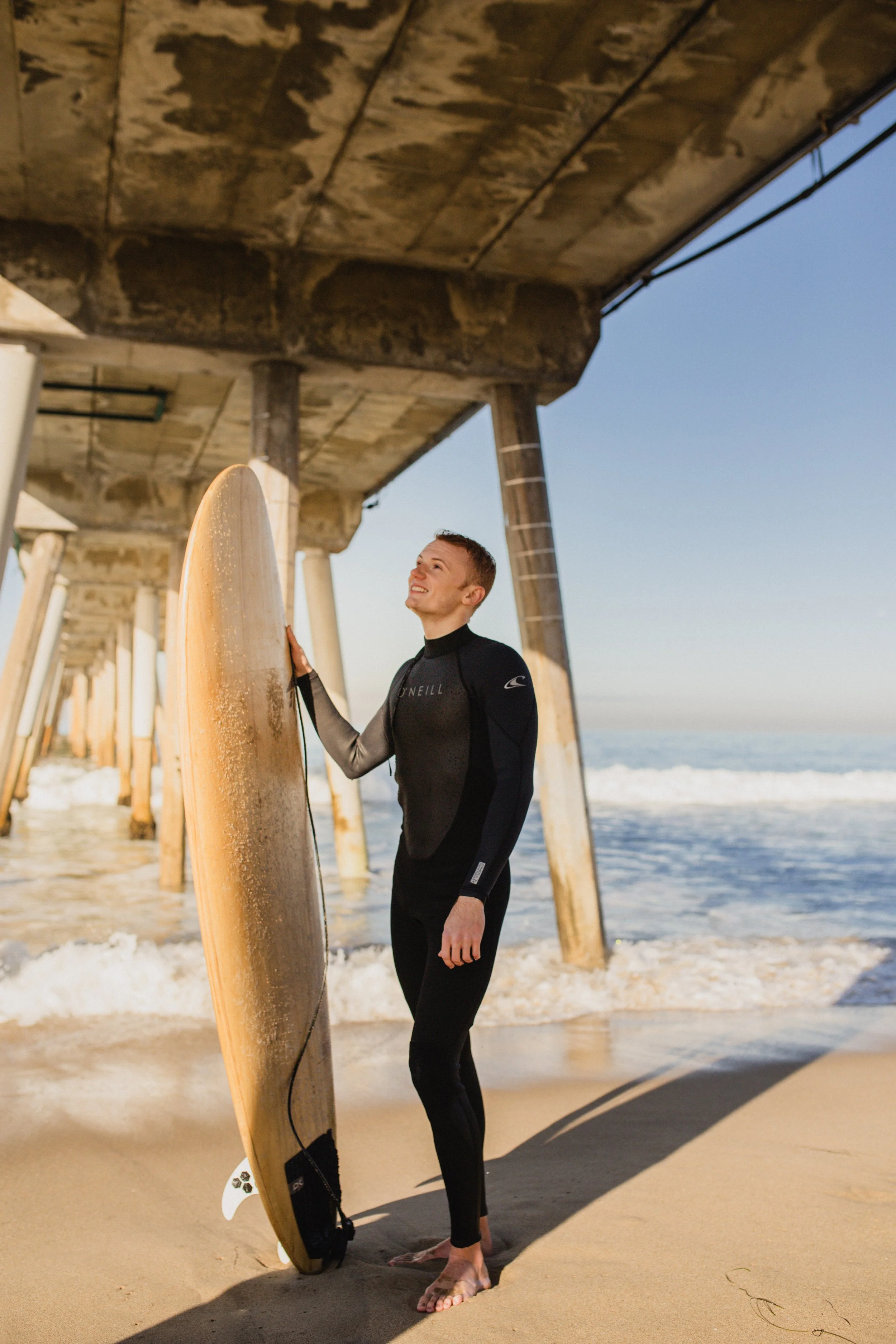 Surf's Up at Manhattan Beach, CA
