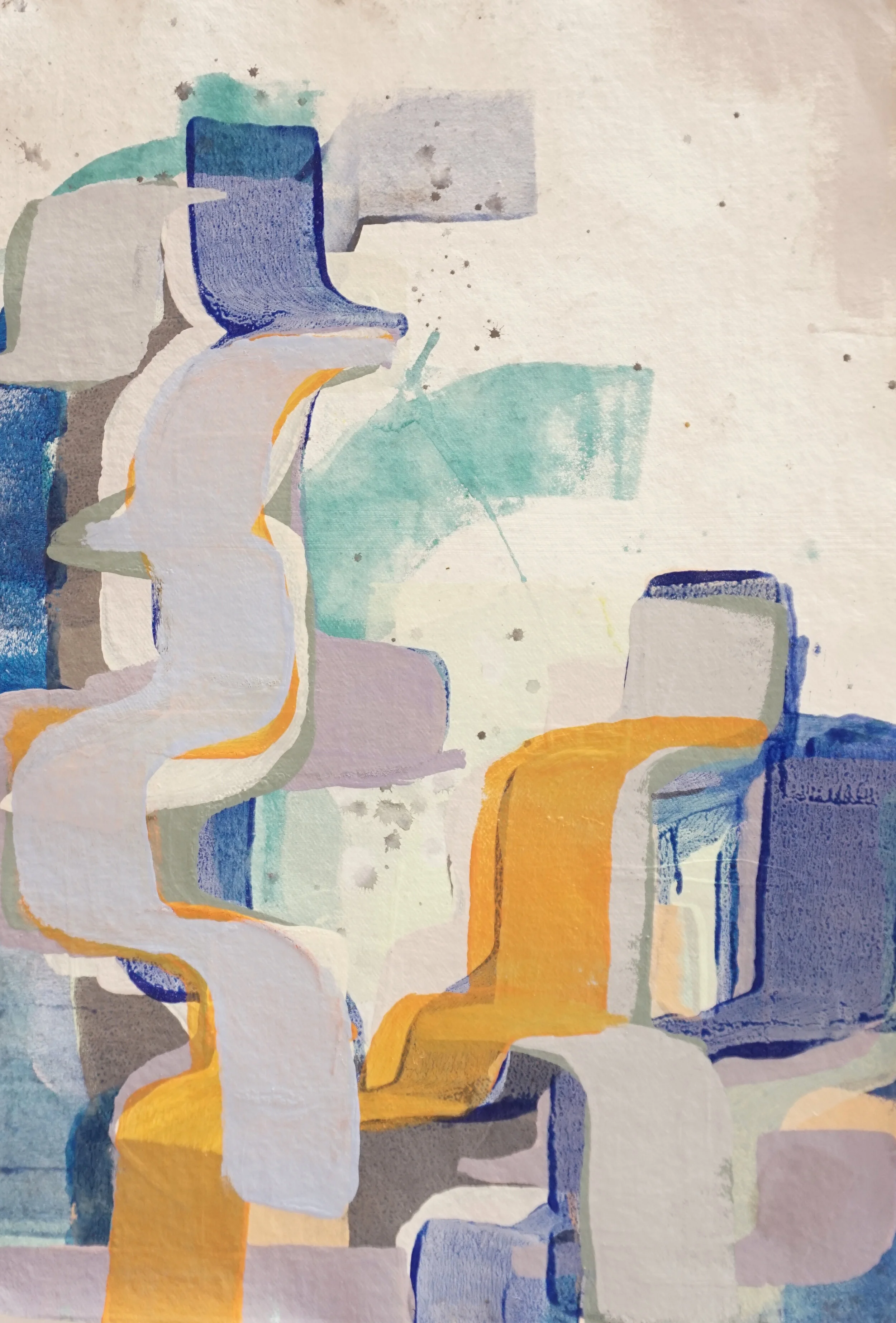 RETROSCAPE XMOWILITH SOBRE PAPEL LA CEIBA/PER104 X 71 CM 20202020