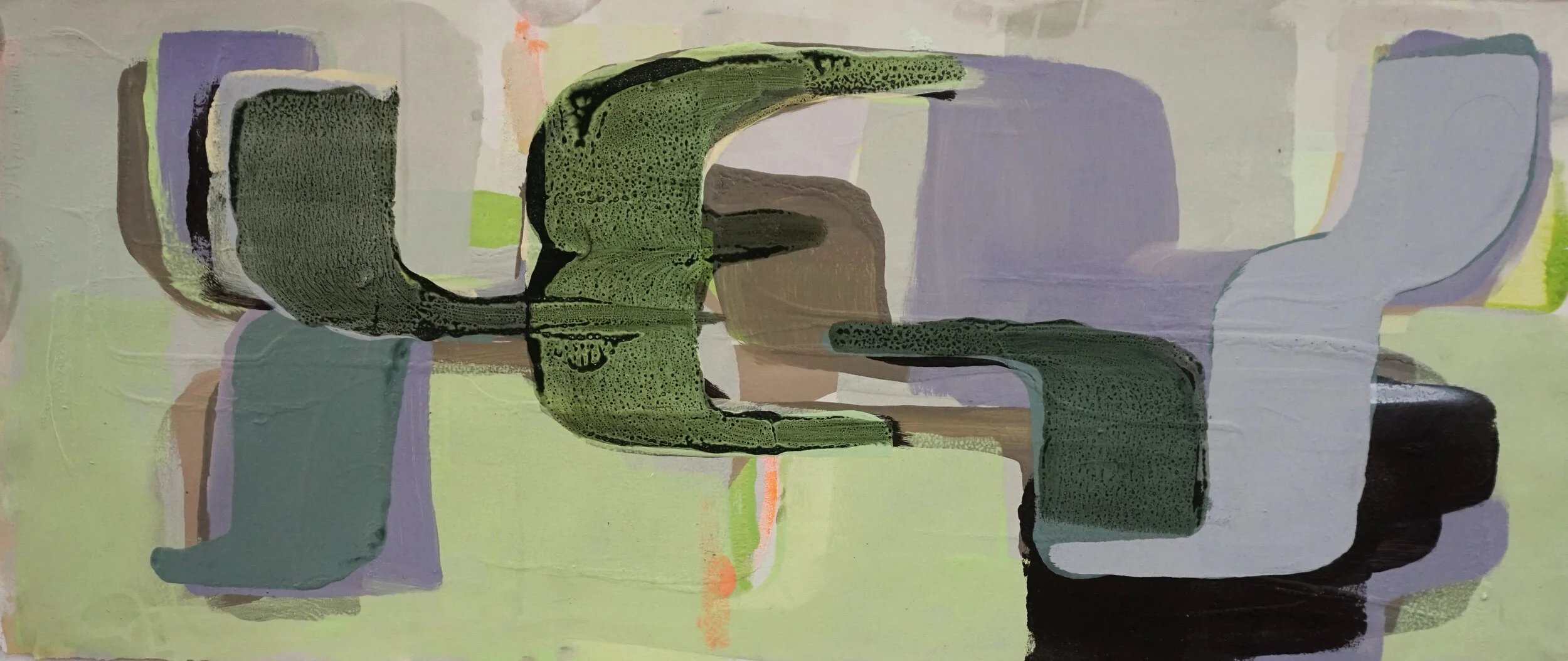 RETROSCAPE XIVMOWILITH SOBRE PAPEL DEL PONTE42 X 100 CM2020