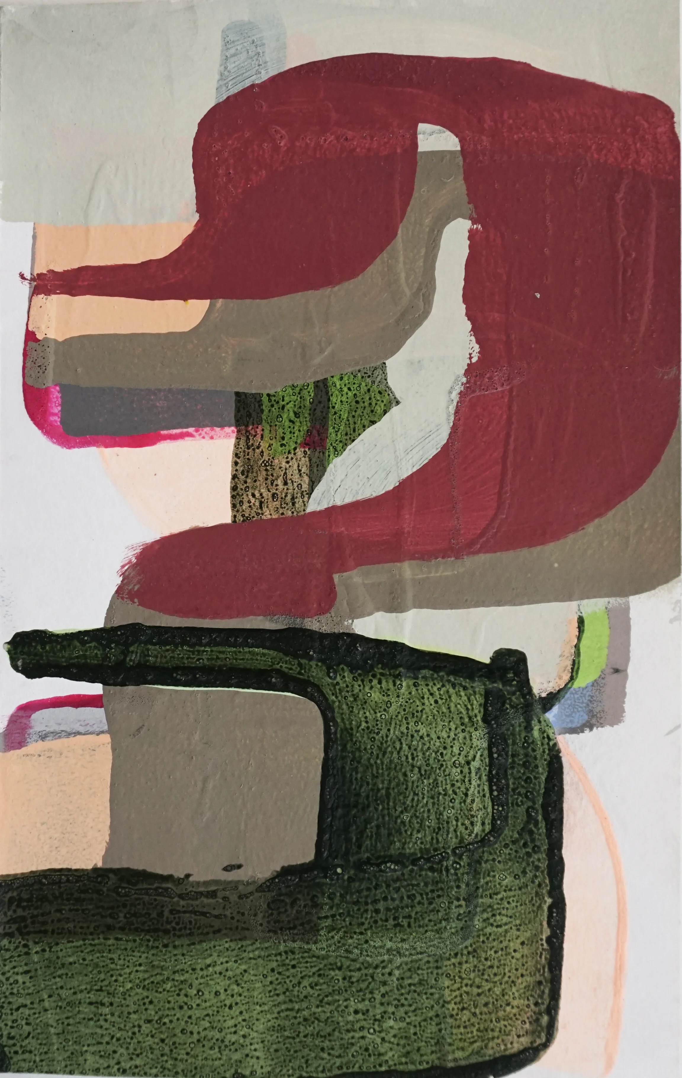 RETROSCAPE XXIMOWILITH SOBRE PAPEL FABRIANO50 X 31 CM2020