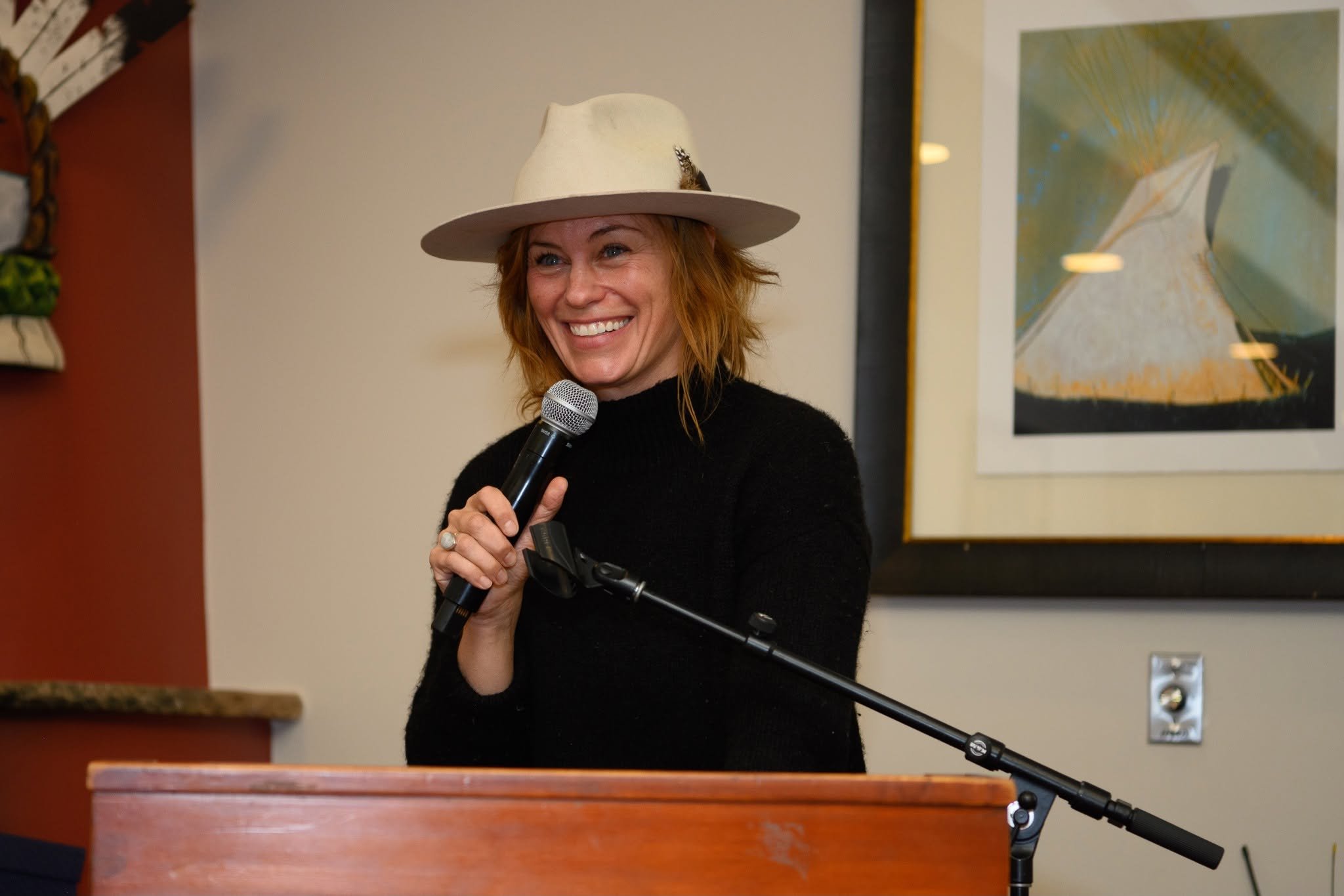   Cassidy Freeman -  Known for her roles in television's  The Righteous Gemstones ,  Smallville , and  Longmire , actress and musician Cassidy Freeman also acted in and produced the stunning New Mexico-filmed feature length drama,  Cortez . 