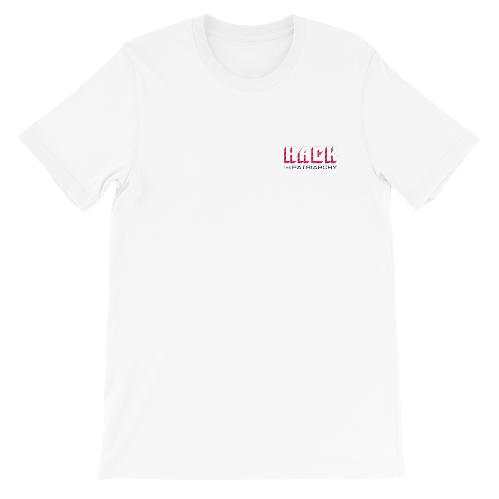 'Hack the Patriarchy' T-shirt in White