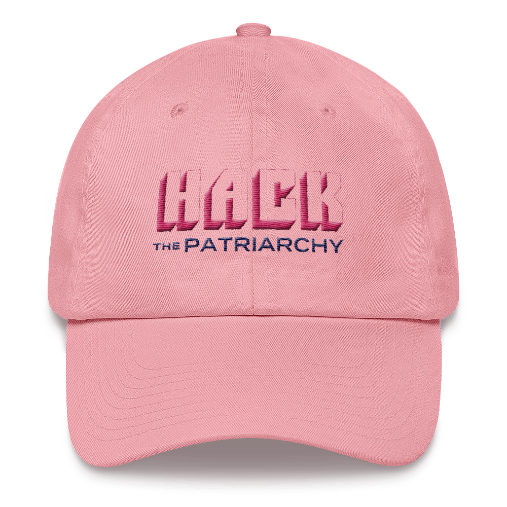 'Hack the Patriarchy' Hat in Pink