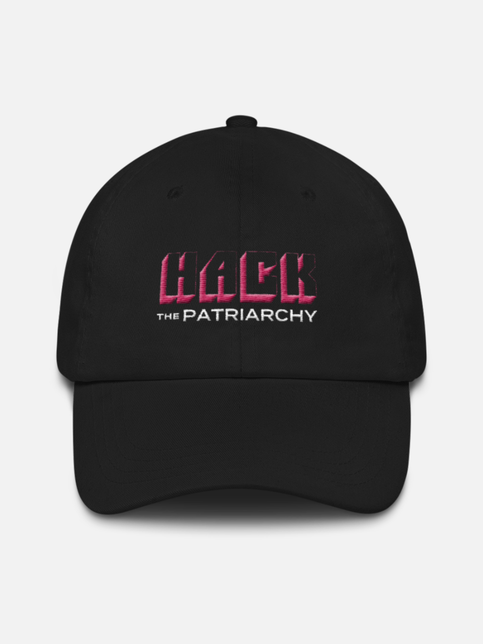 'Hack the Patriarchy' Hat in Black
