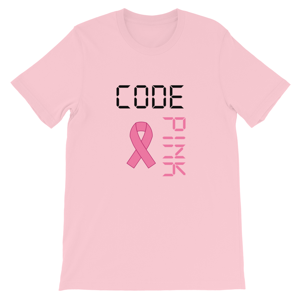 Pink Code Pink Tee - Binary Beauty
