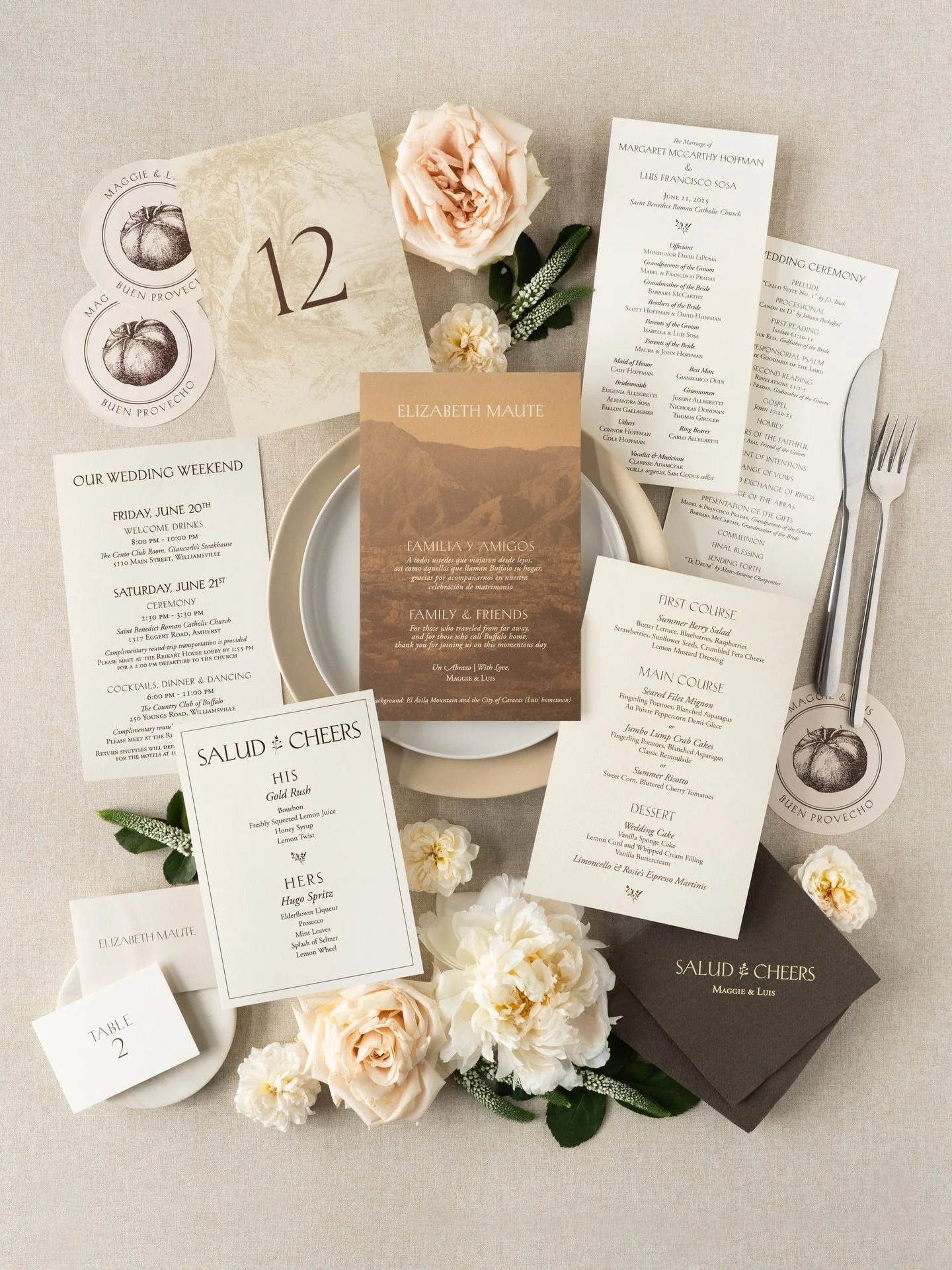 I count my blessings every day, not just on Thanksgiving✨🍂 I&rsquo;m so grateful for all the couples who work me to help them celebrate one of the most important days of their lives. 
Let&rsquo;s Eat! 🍽️

#weddingstationery #weddingmenu #weddingday