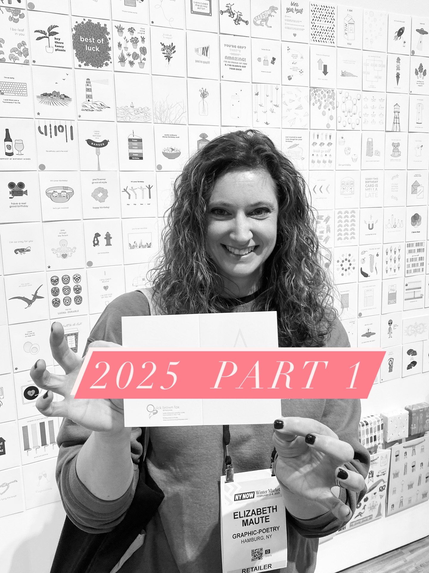 Part ☝️ of the 2025 year recap✨ 
Basically the first part of the year I was nose down into designing. I had so many more April, May and June weddings than normal which was so much fun! 

Definitely some top highs for me were 
- making the custom invi