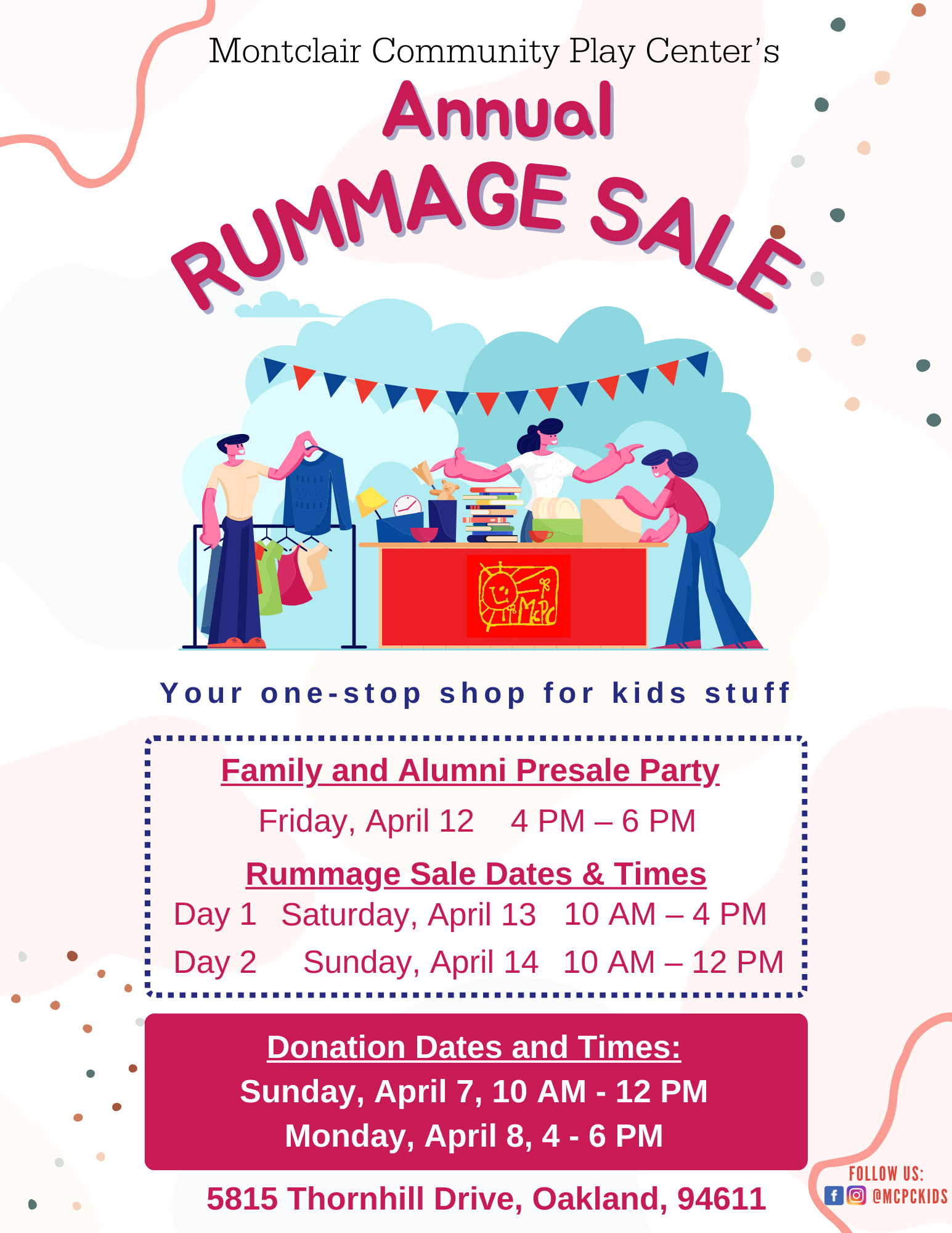 Annual Rummage Sale