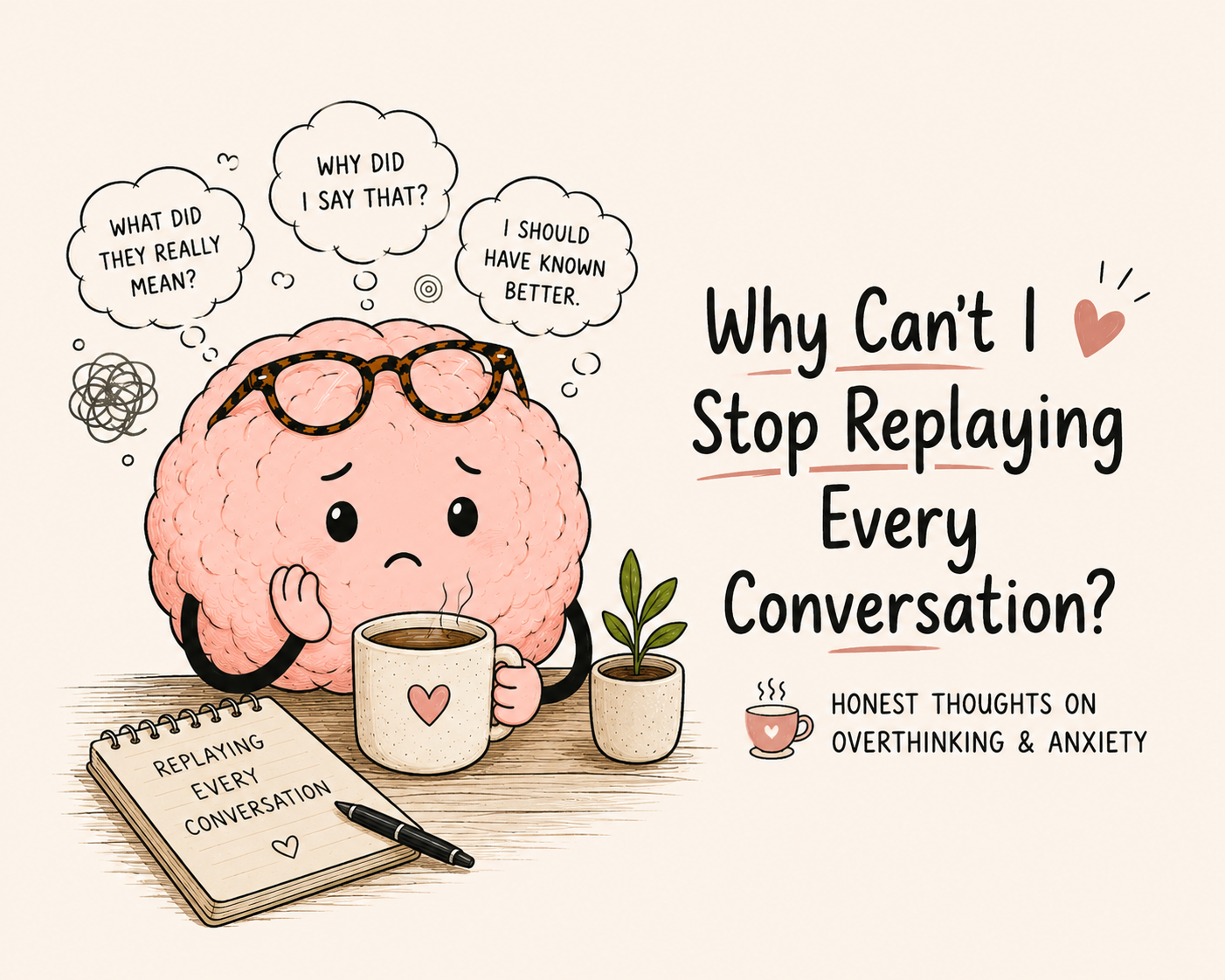 Why Can't I Stop Replaying Every Conversation? (And What To Do About It)
