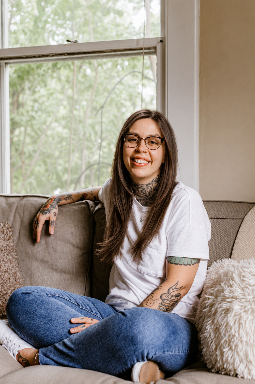 Shannon Nisley, virtual therapist specializing in anxiety and relationships