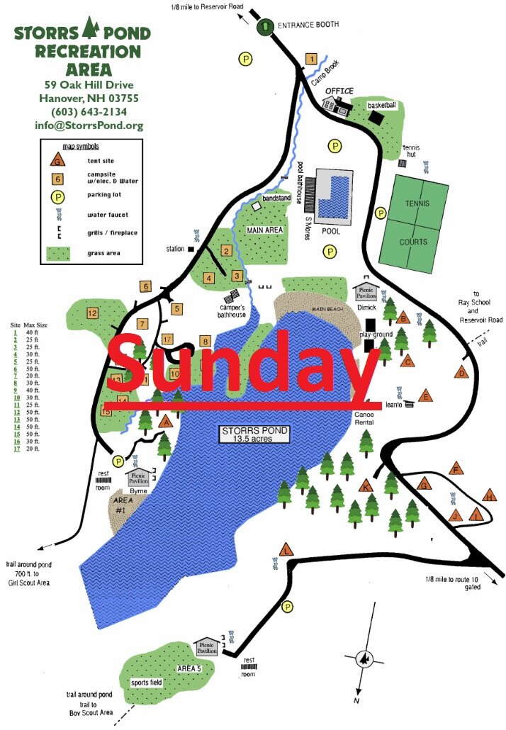 Sunday Night Camping Add-on