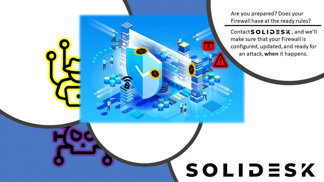 Does your business have the proper boundaries in place? Contact Solidesk today for a #Free consultation and we'll show you complex, yet easy ways for intruders to break through your boundaries, and steal your sensative and non-sensative information. 